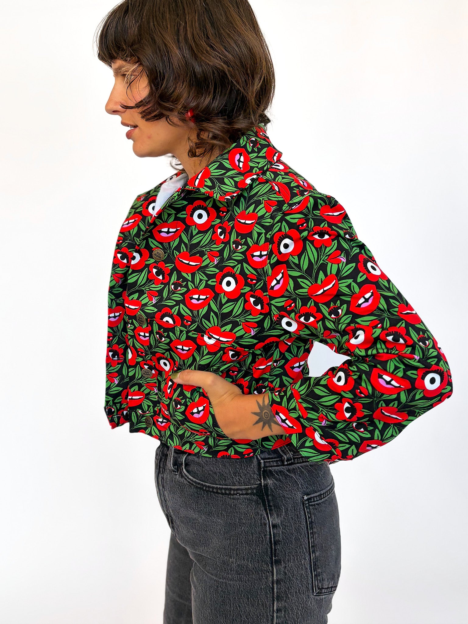 Twill Shorty Jacket Poison Ivy