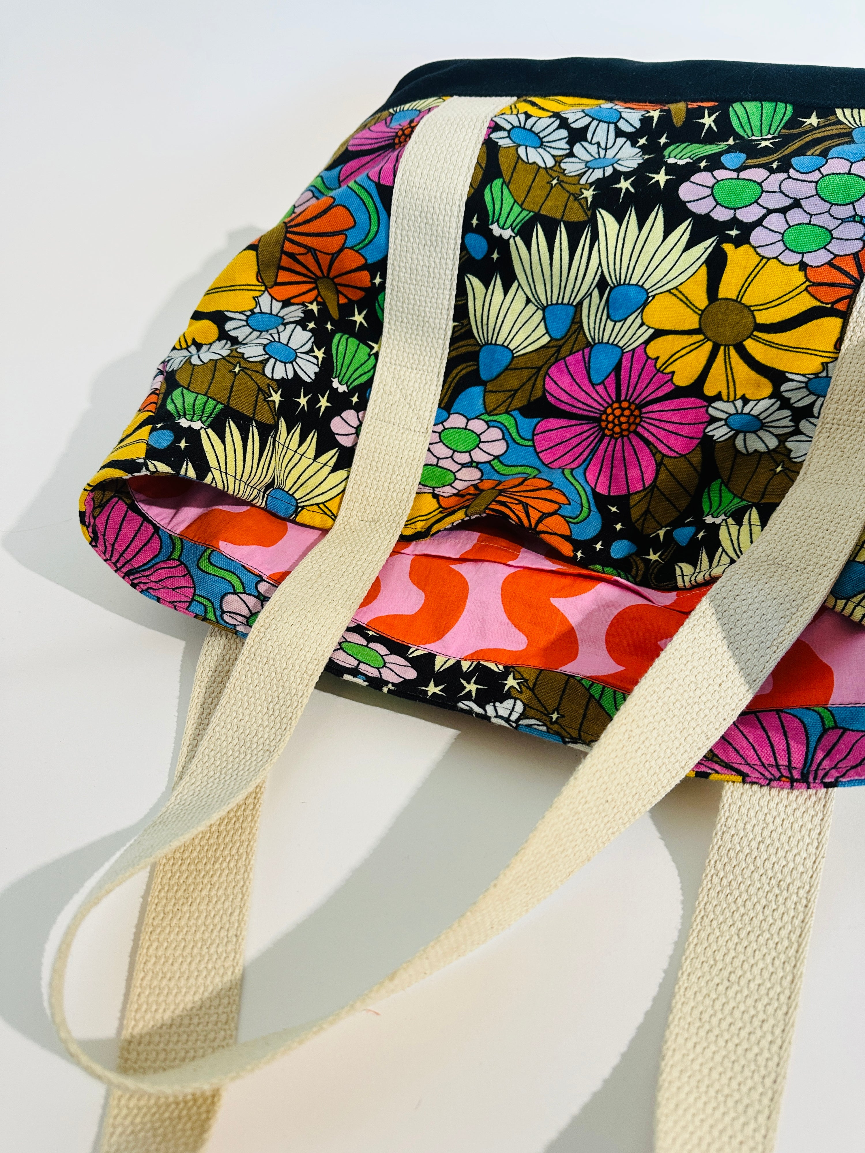Boat Tote - Cosmic Floral