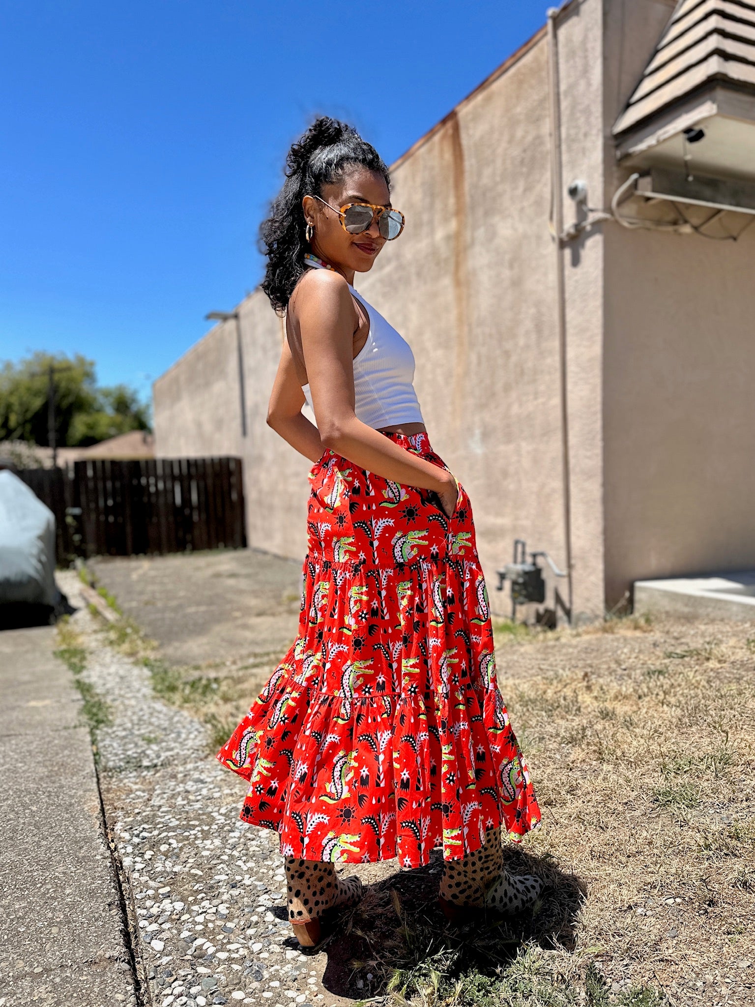 Prairie Skirt Crocodilo