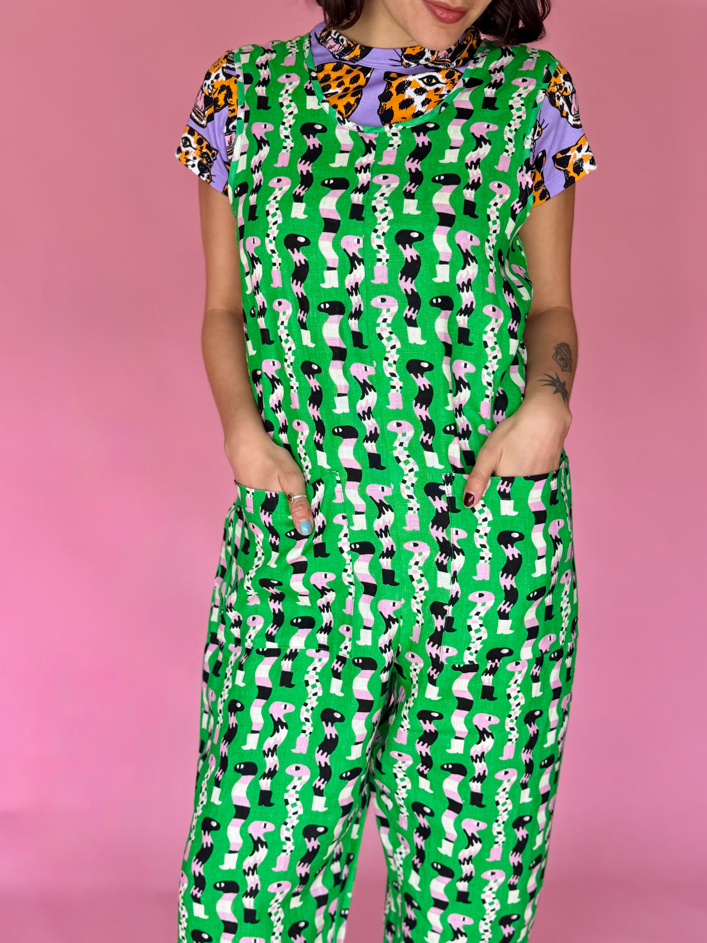 Linen Garden Suit Sssnakes