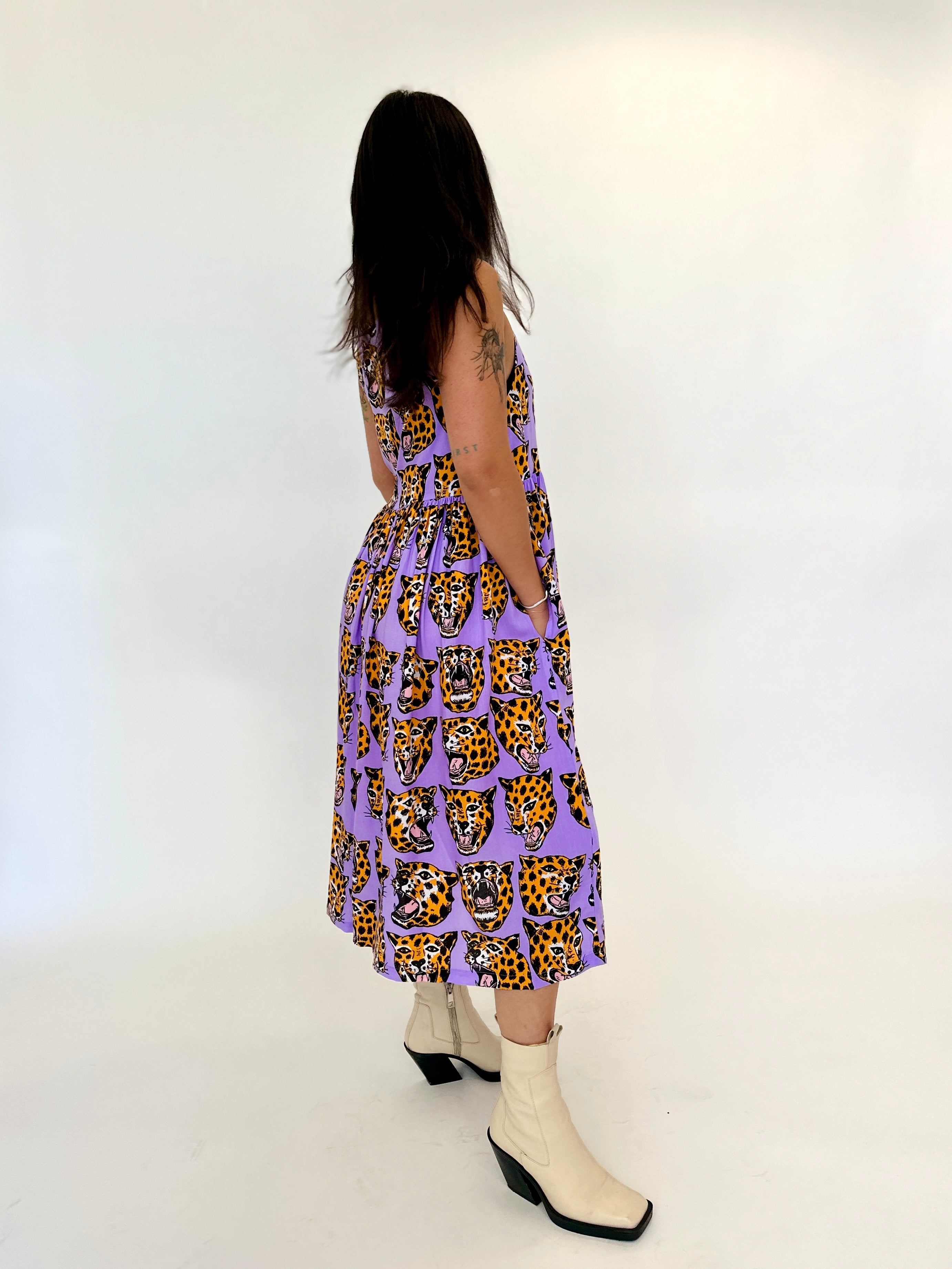 Rayon Naomi Cheetah Head