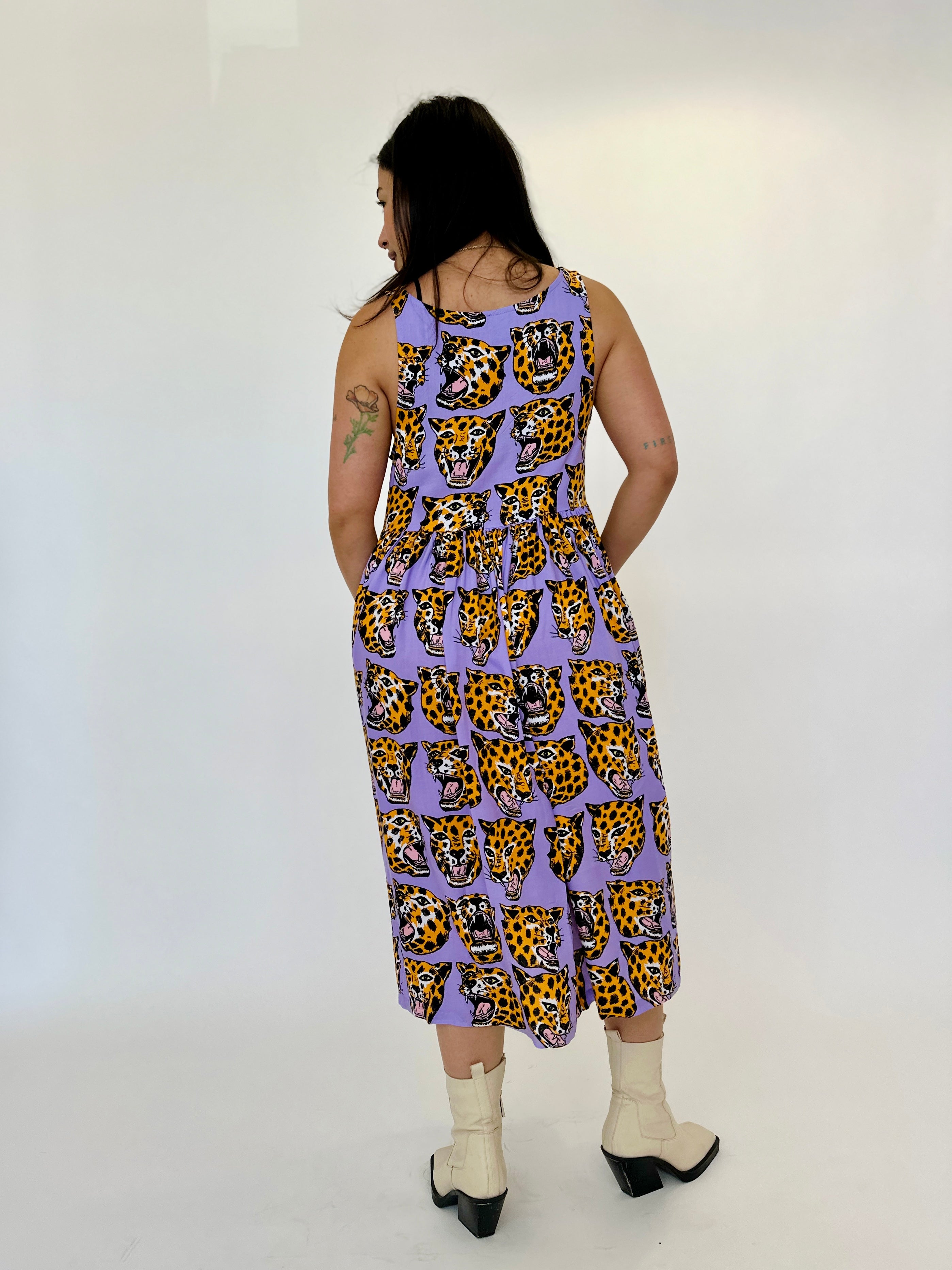 Rayon Naomi Cheetah Head
