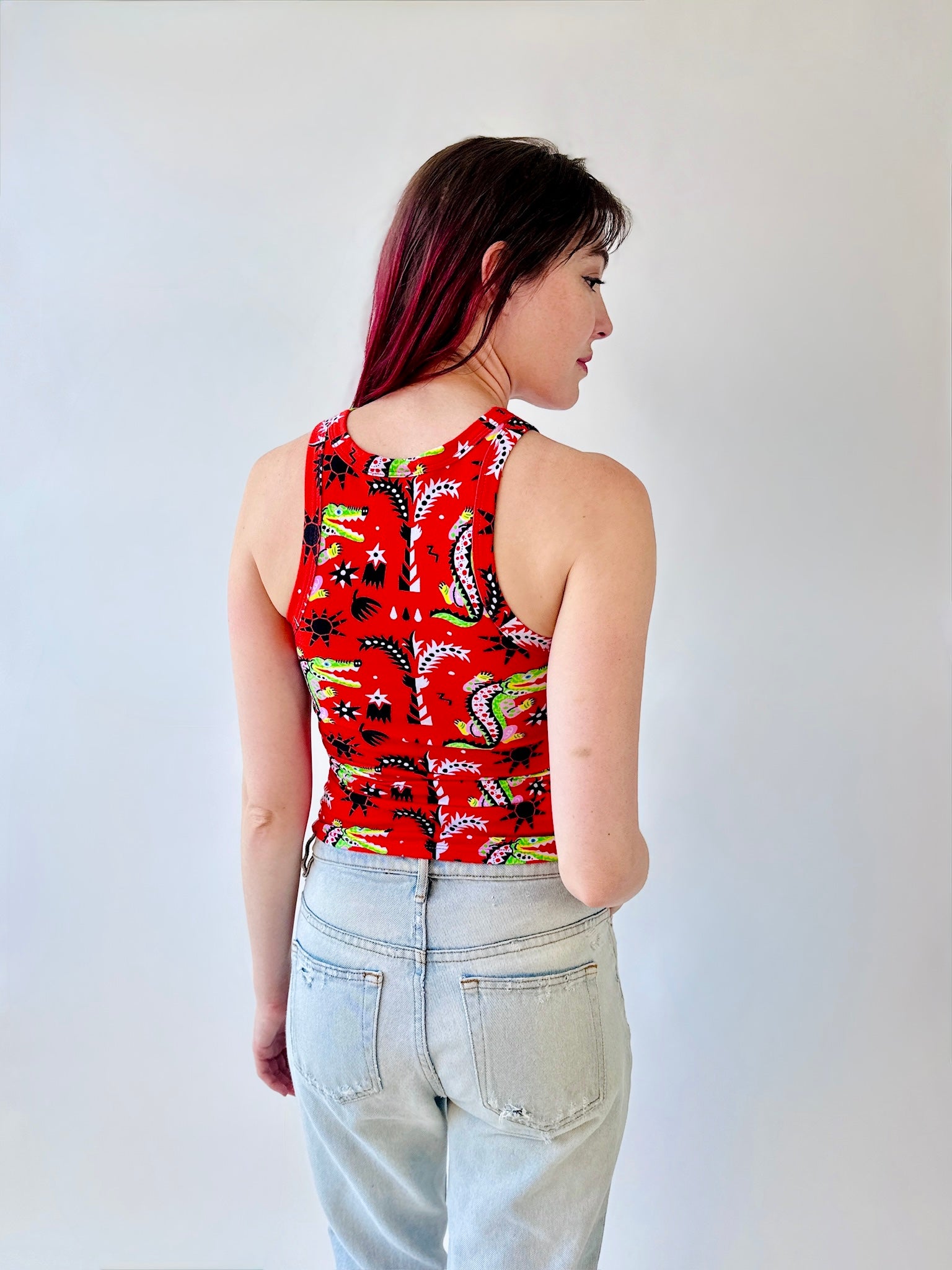 Racerback Tank Crocodilo
