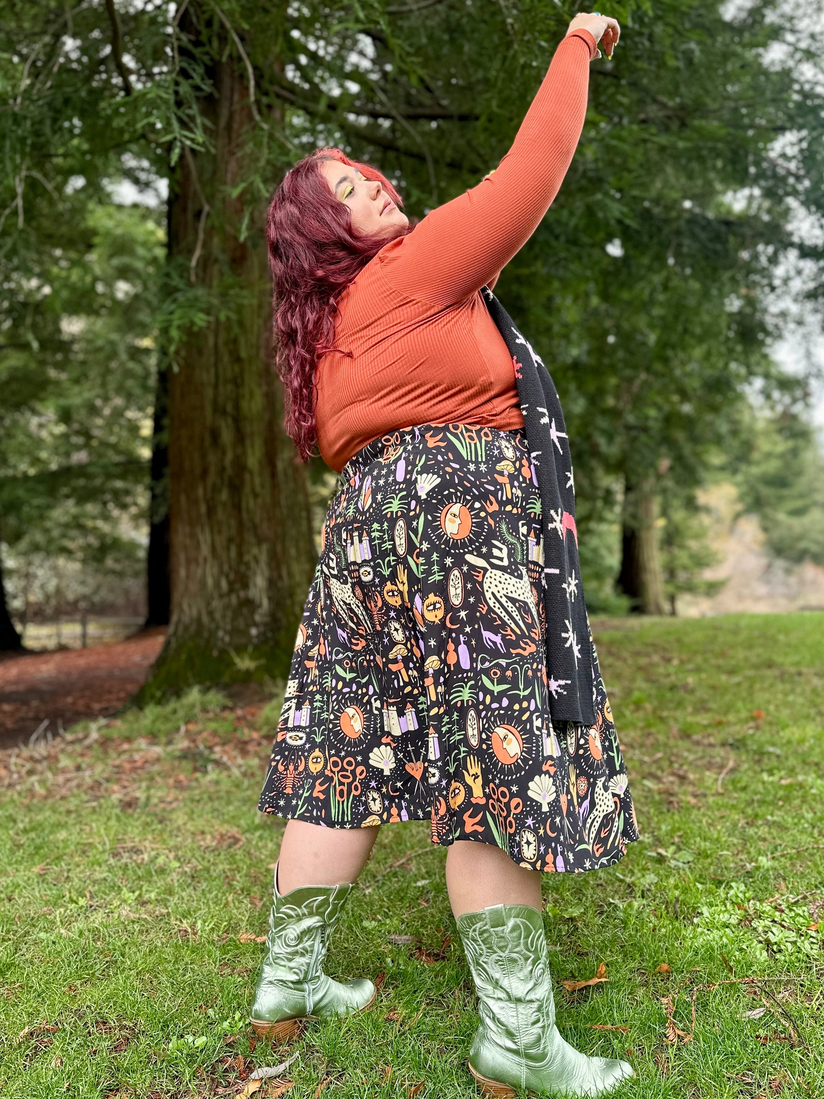 Slip Skirt Tarot Garden