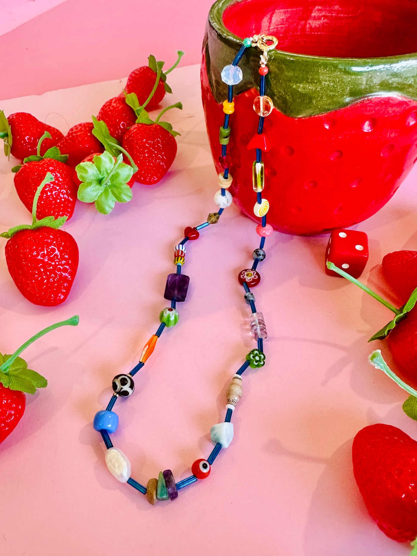 Jambalaya Necklace - Denim