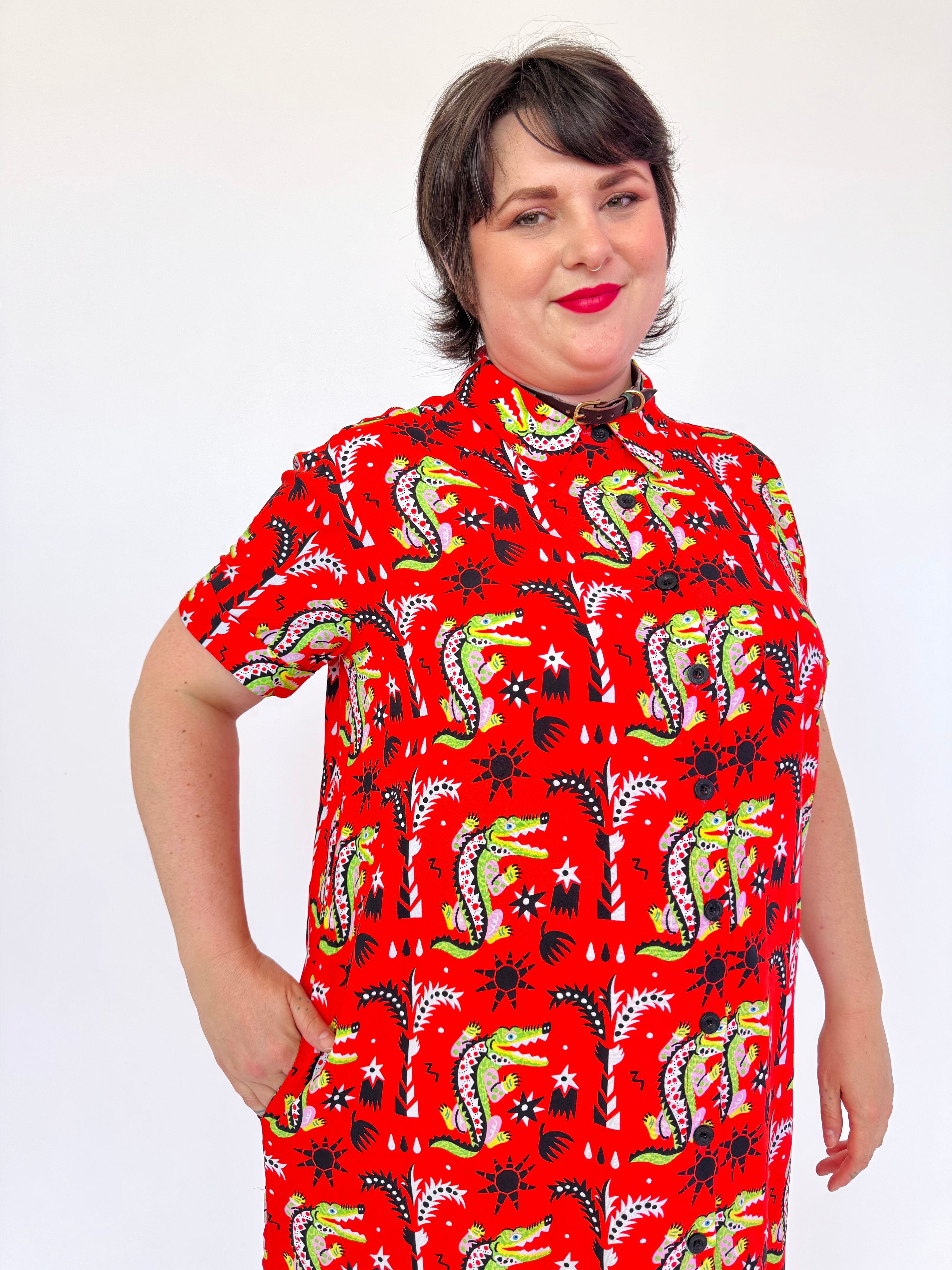 River Dress Crocodilo