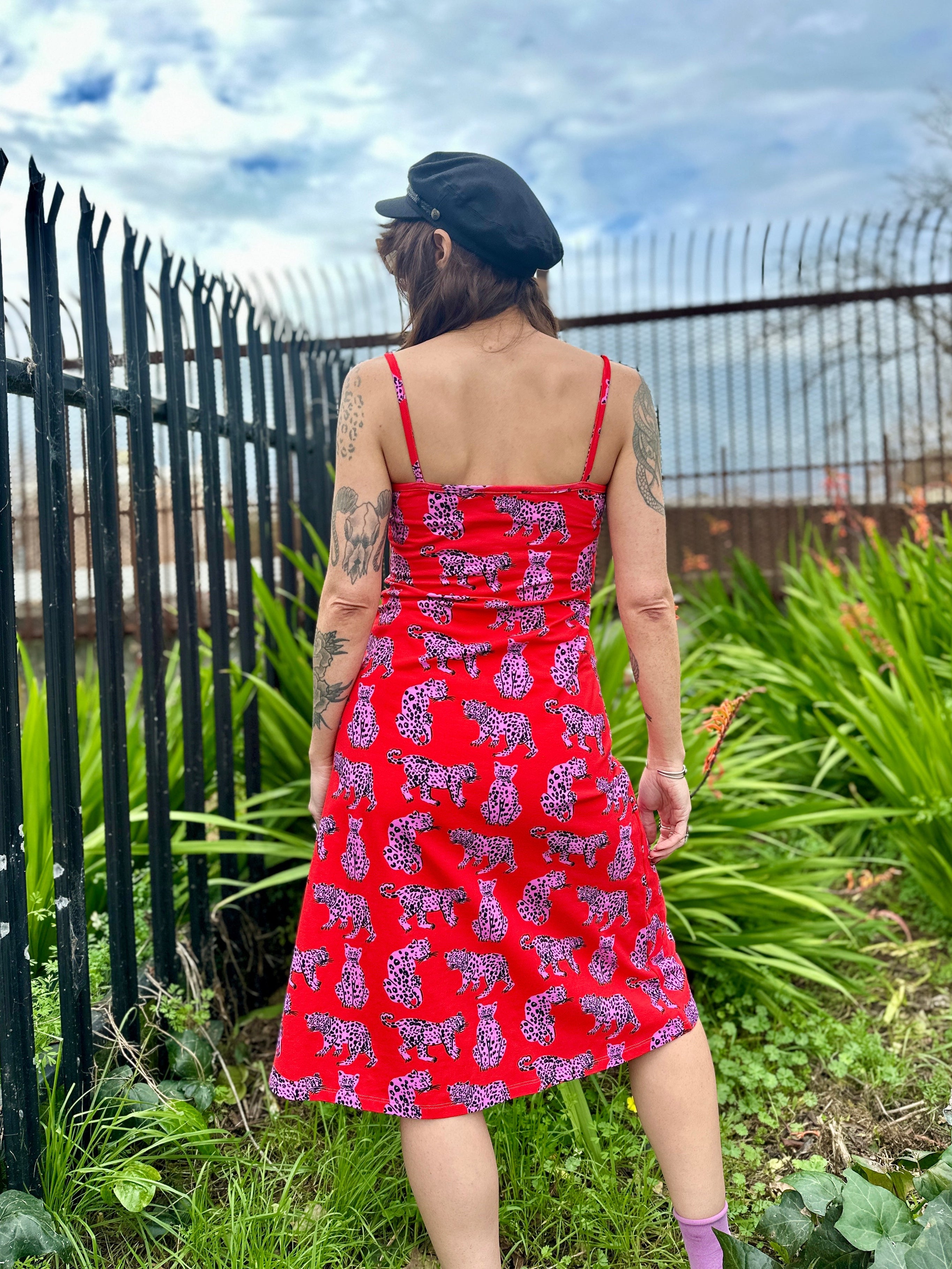 Spaghetti Slip Dress Sondler Cat