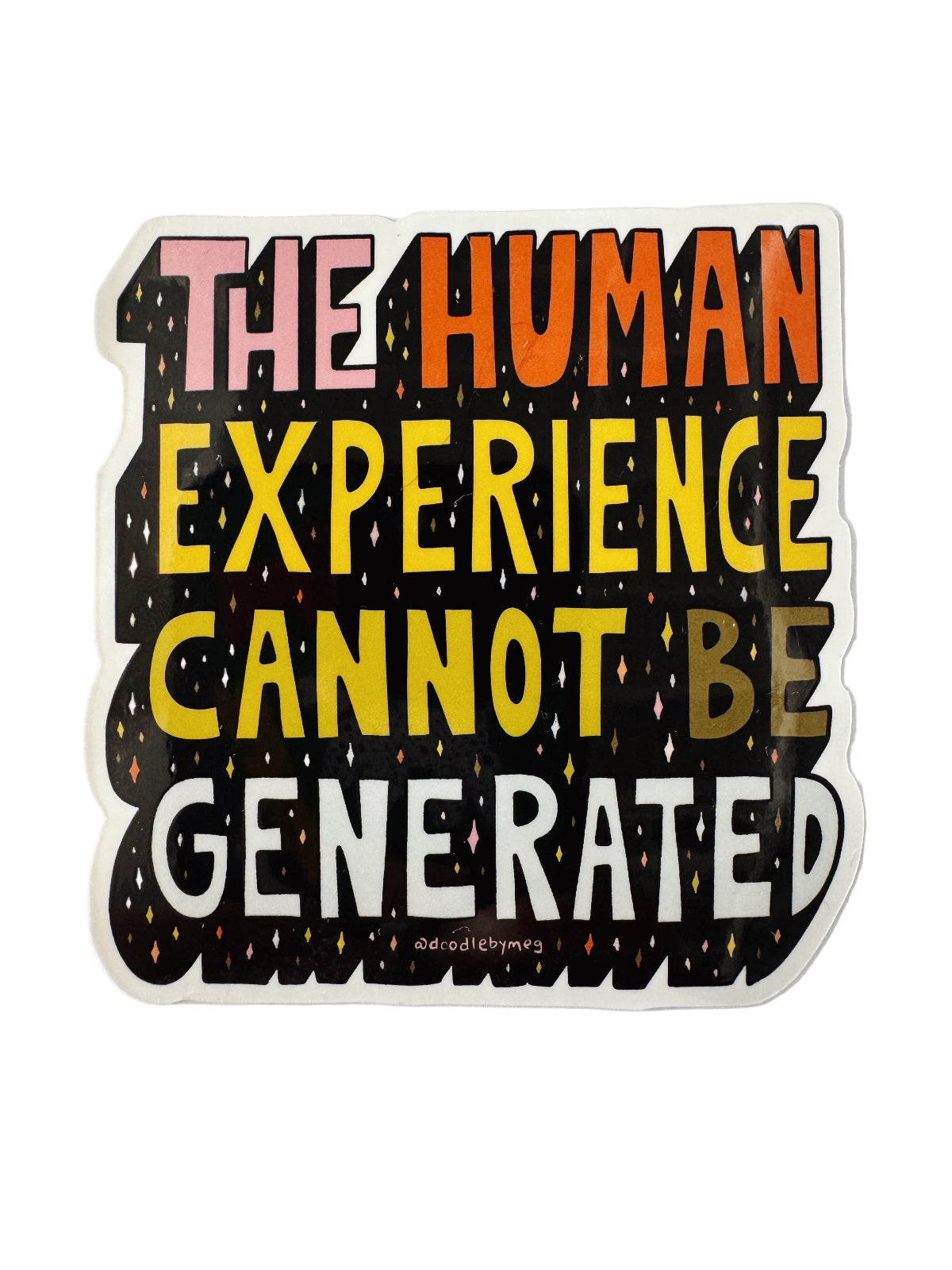 Human Experience Sticker