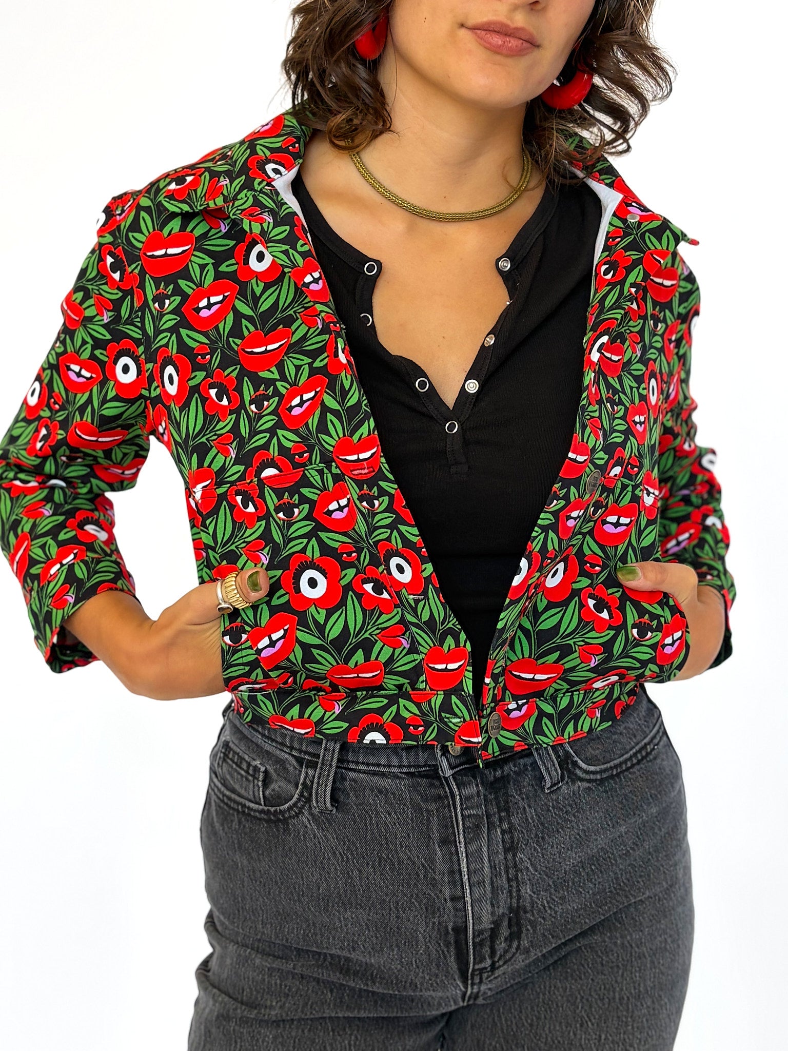 Twill Shorty Jacket Poison Ivy