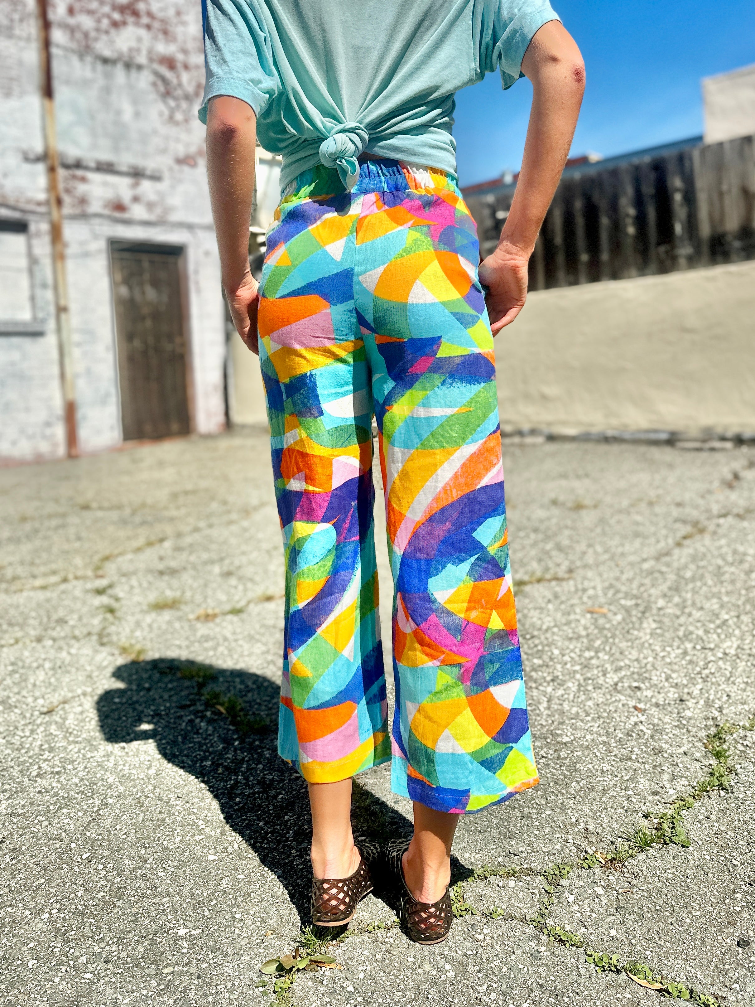 Linen Catalina Pant Heatwave