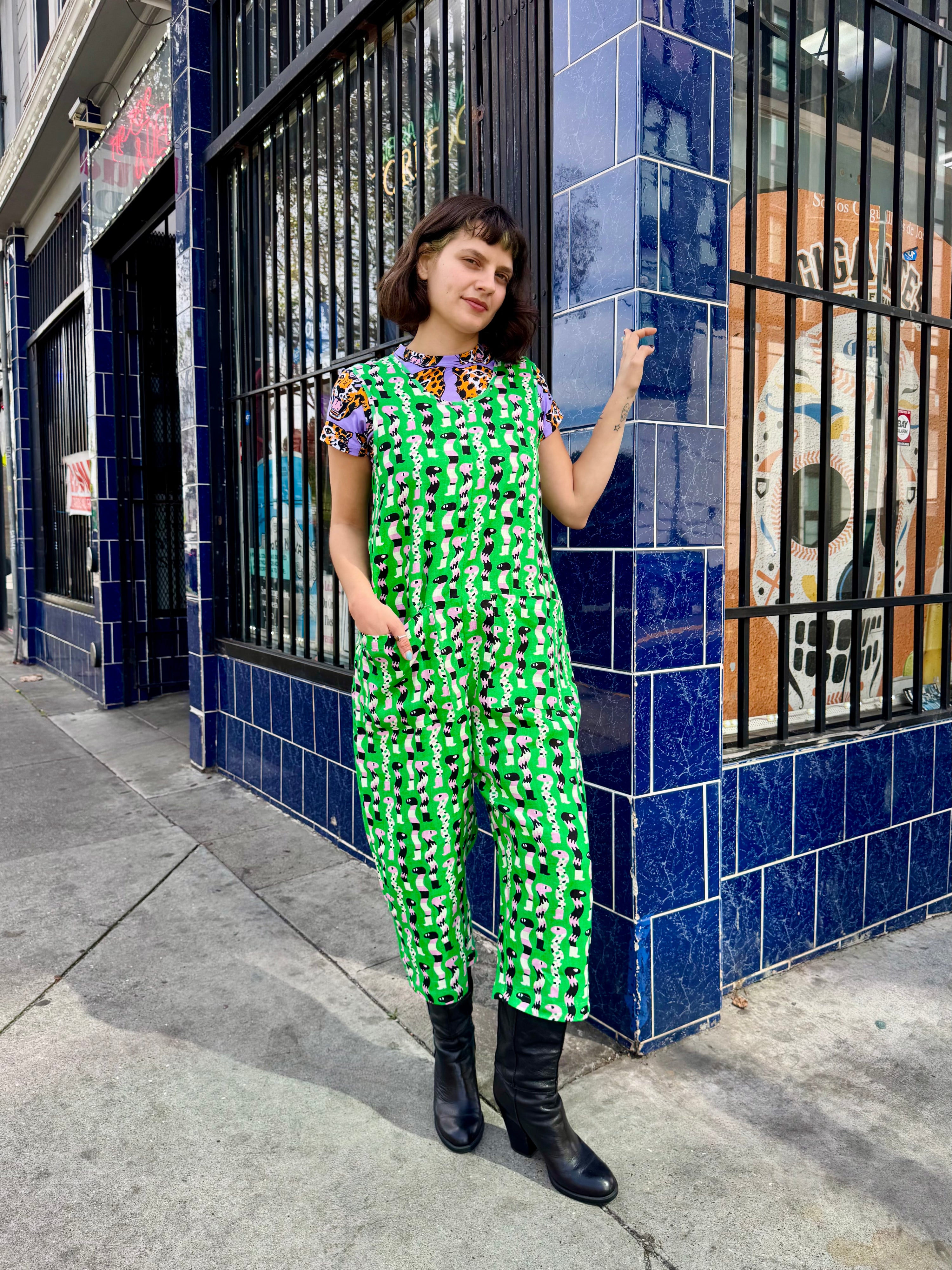 Linen Garden Suit Sssnakes