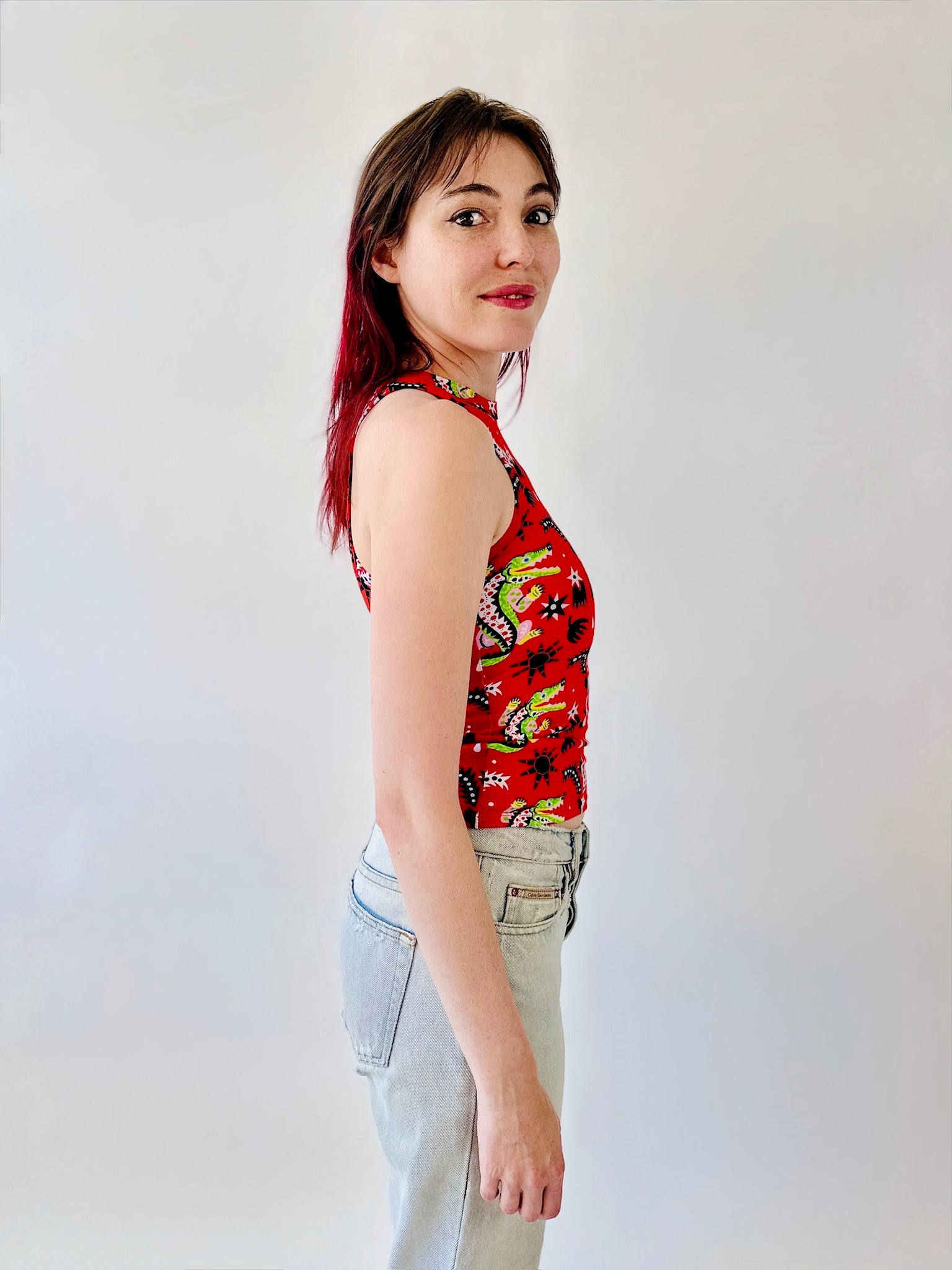 Racerback Tank Crocodilo