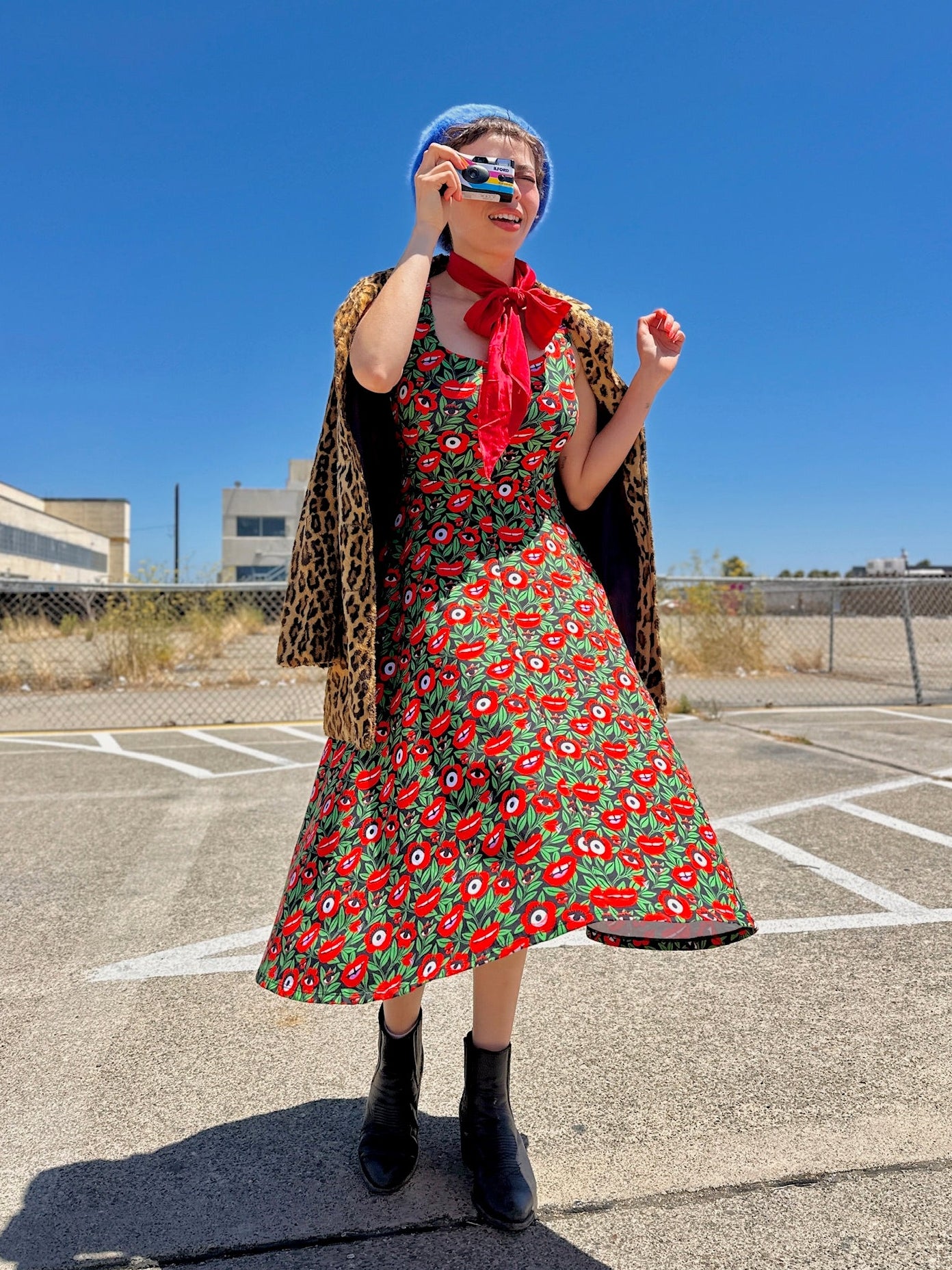 Picnic Dress Poison Ivy