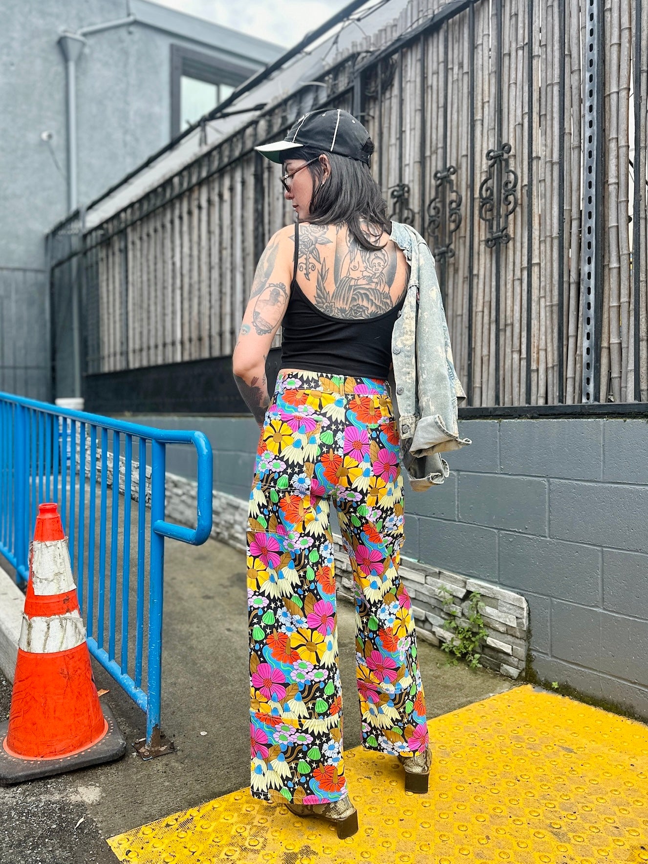 Skater Pant Cosmic Floral