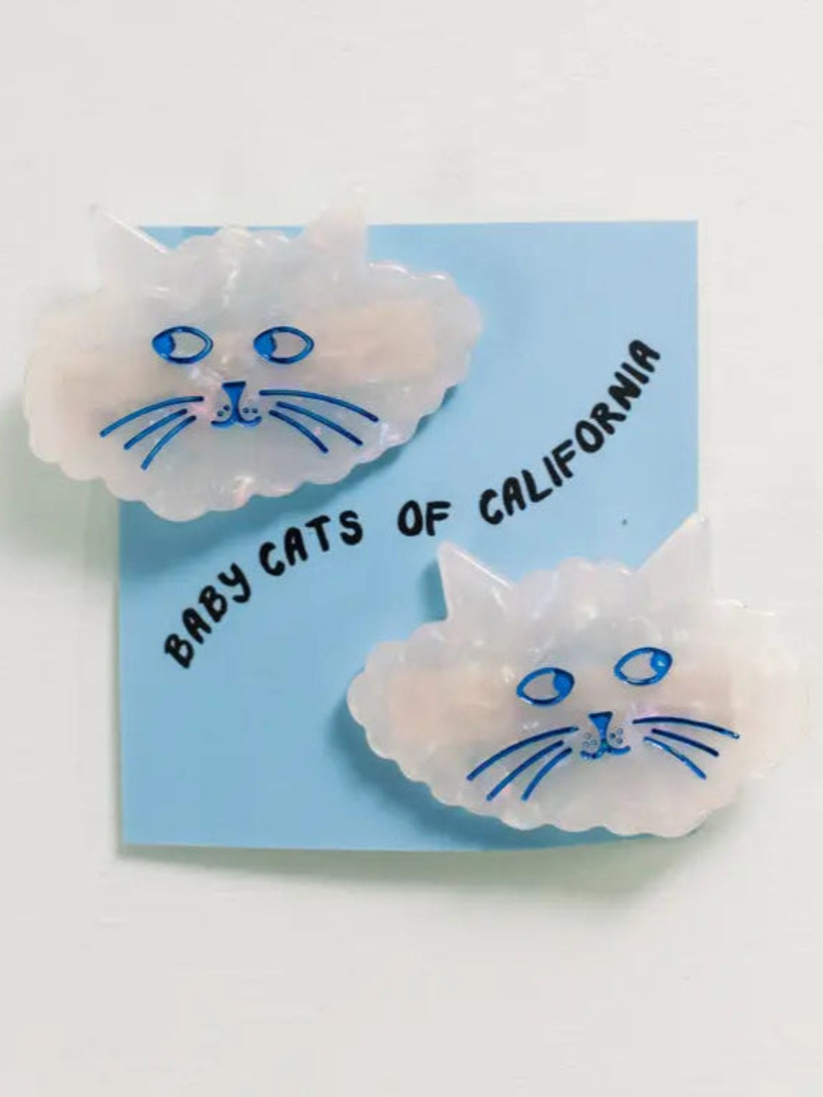 Cloud Cat Barrette