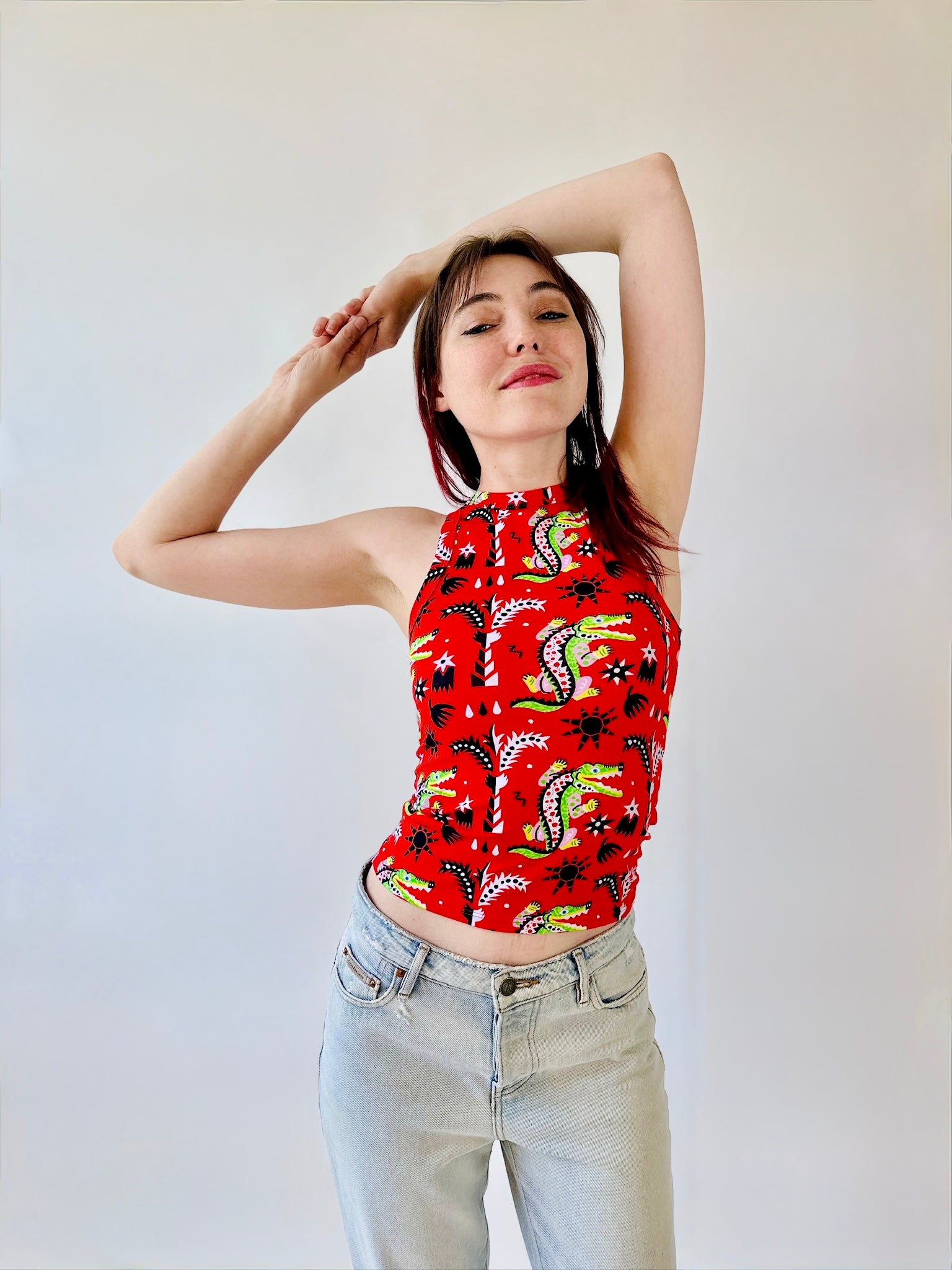 Racerback Tank Crocodilo