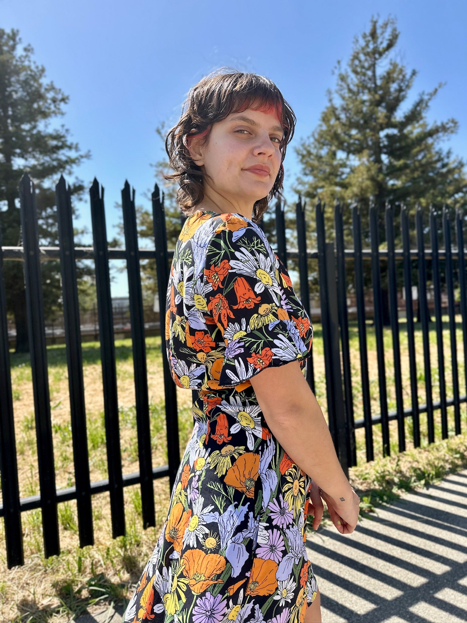 Winona Dress Wildflowers