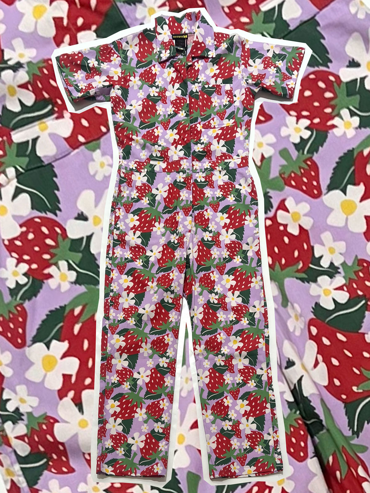 Poplin Coveralls Berries