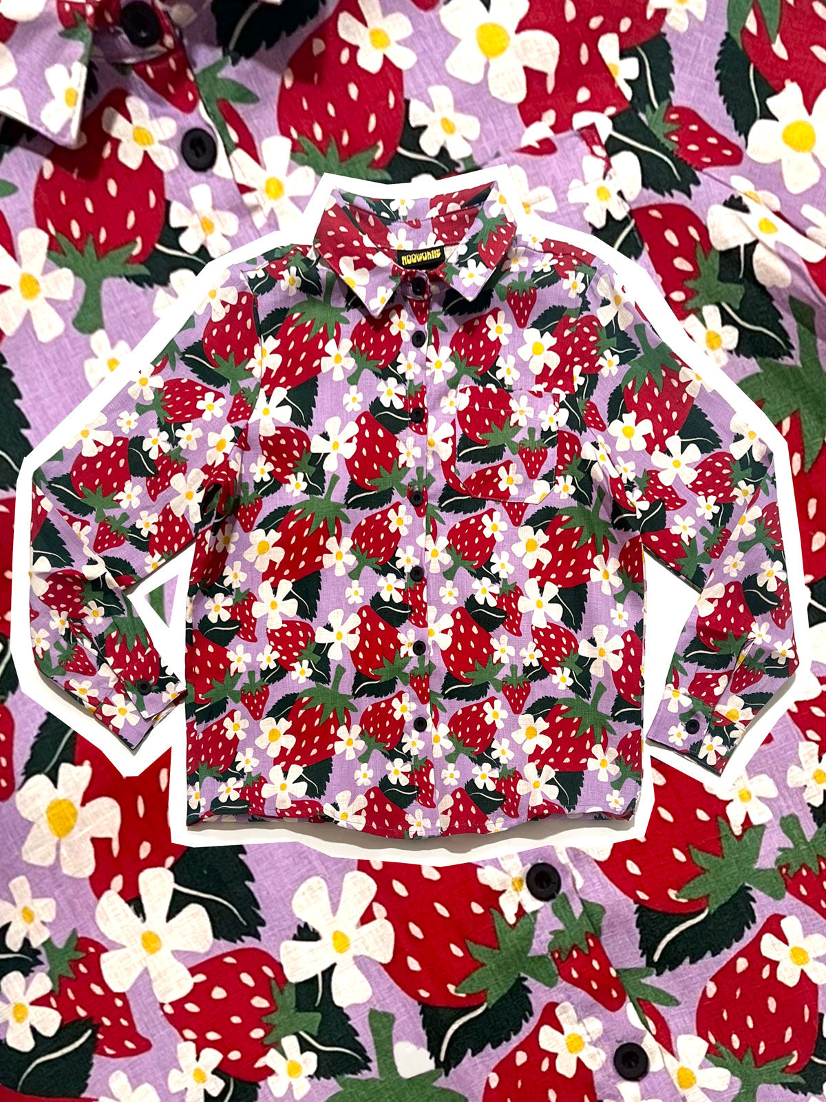 Classic Button Down Berries