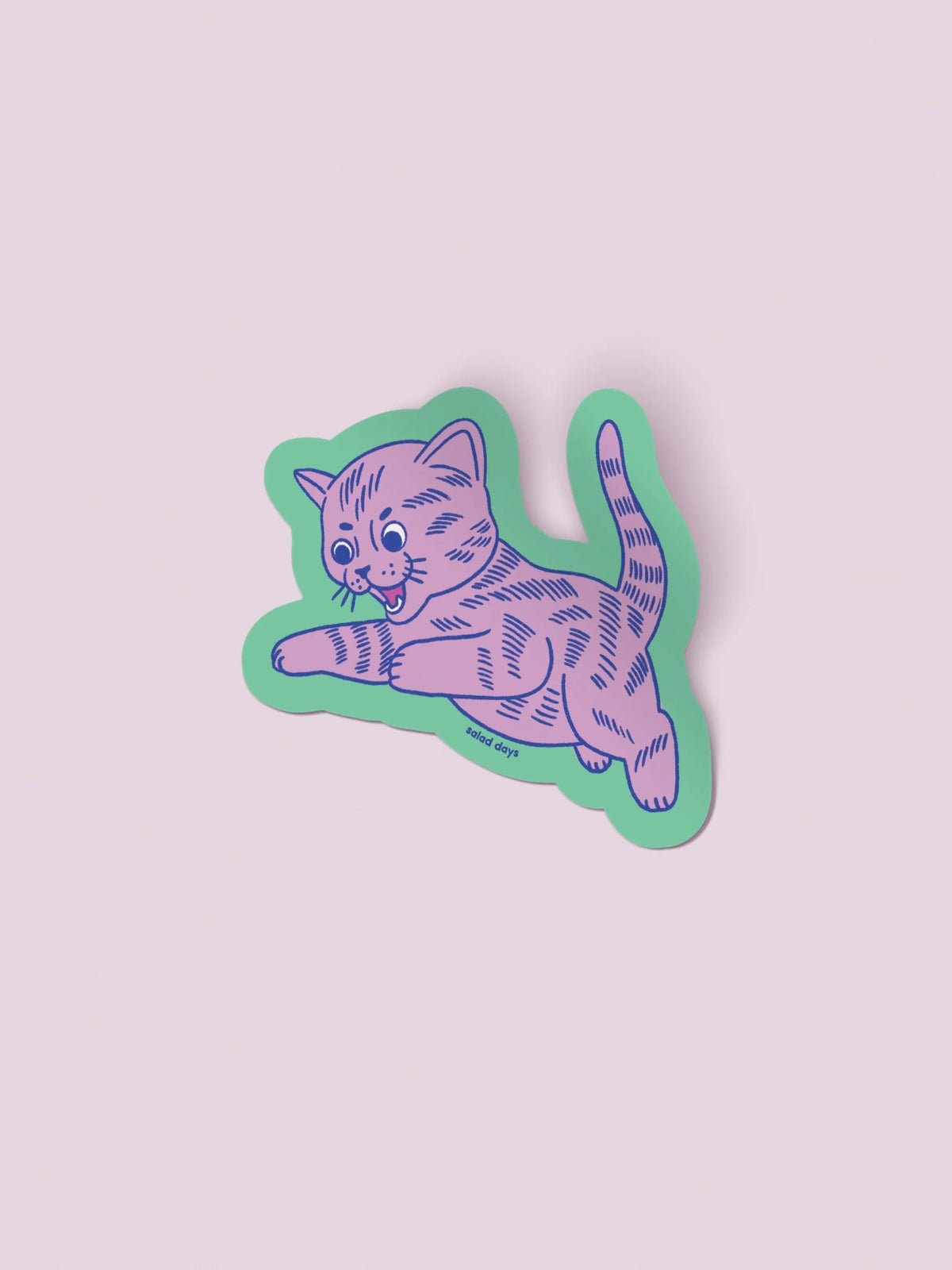 Salad Days Bad Cat Sticker