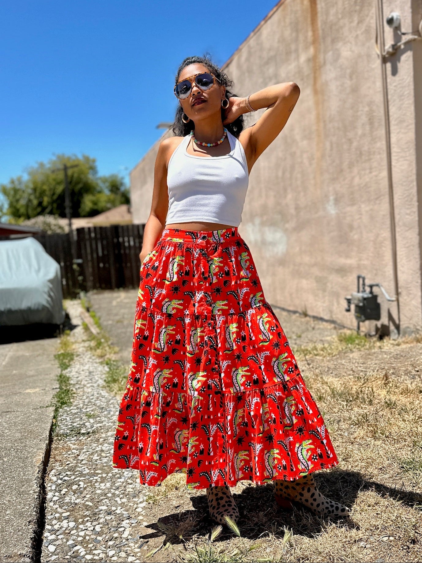 Prairie Skirt Crocodilo
