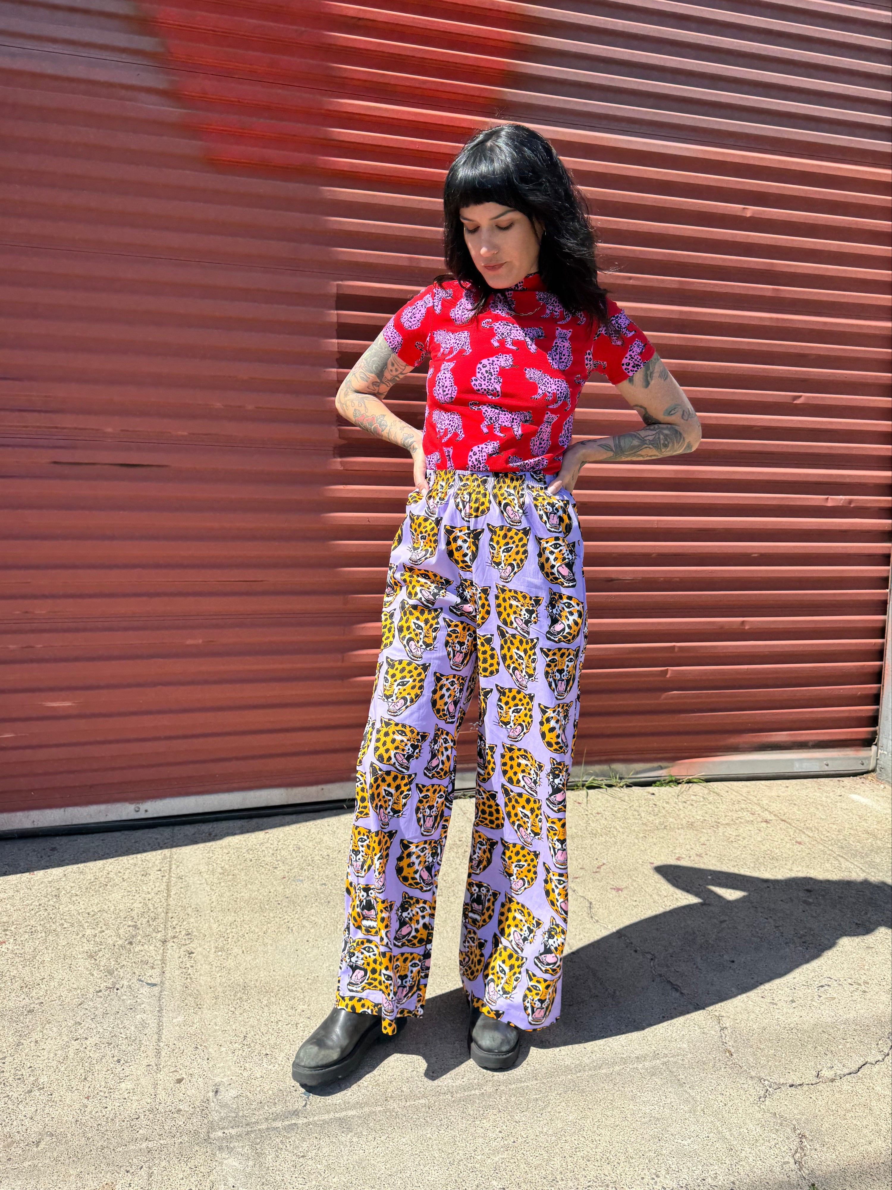 Easy Pant Cheetah Head