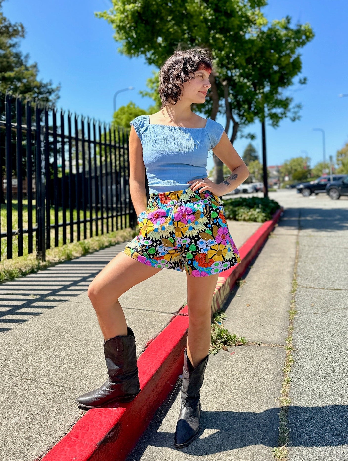 Boxer Short Cosmic Floral