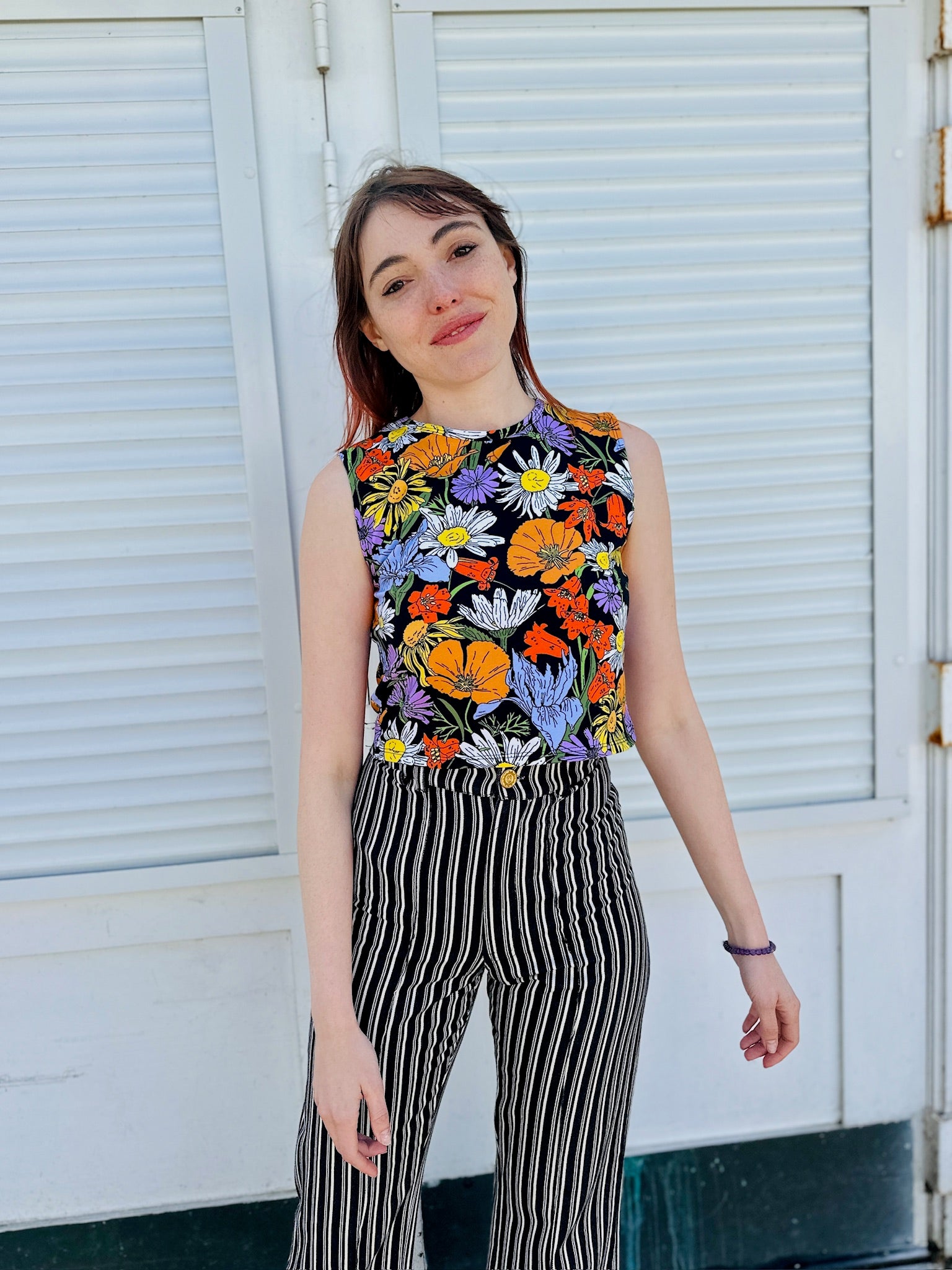 Summer Tank Wildflowers