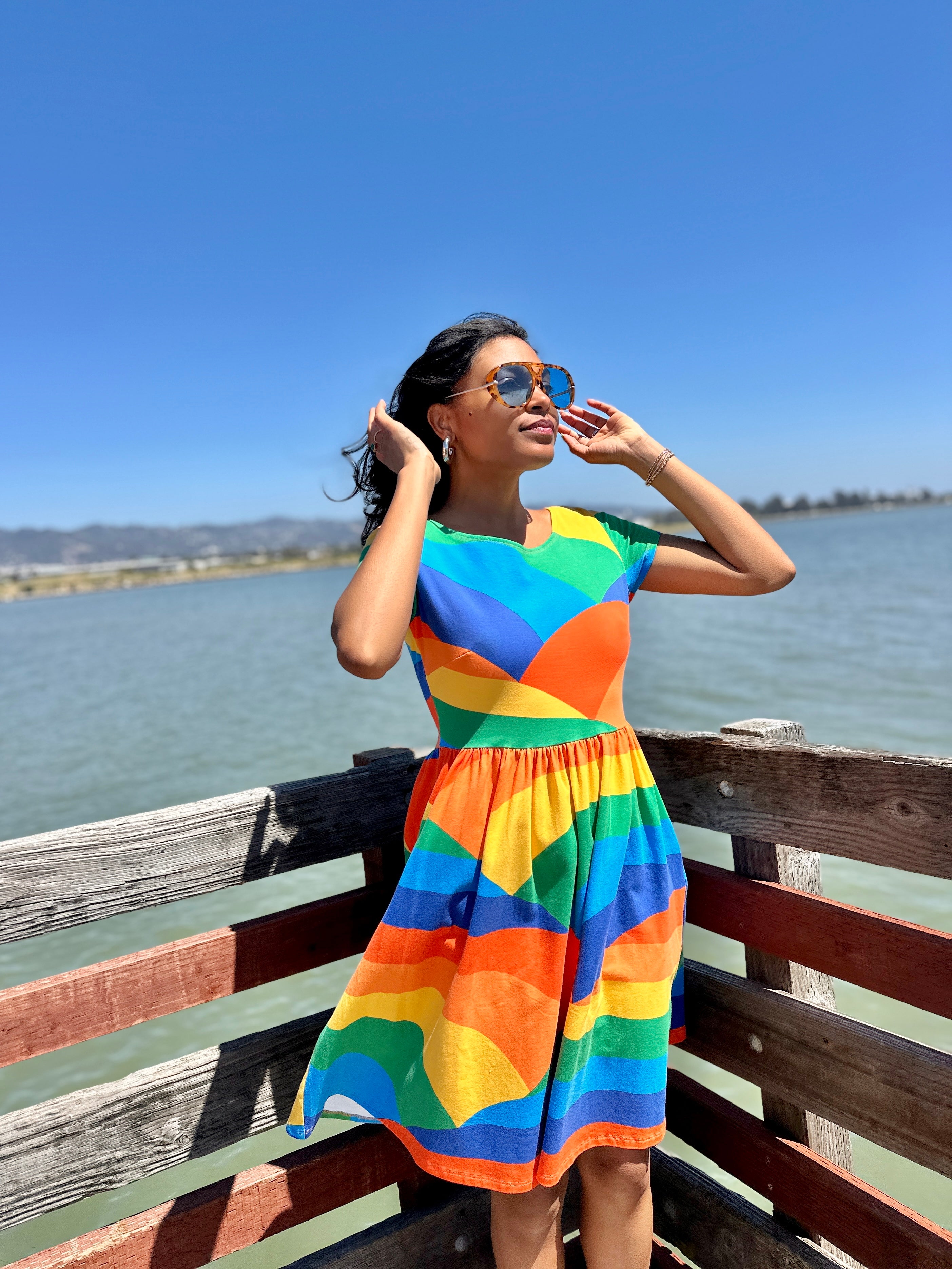 Lucy Dress Sunset Valley