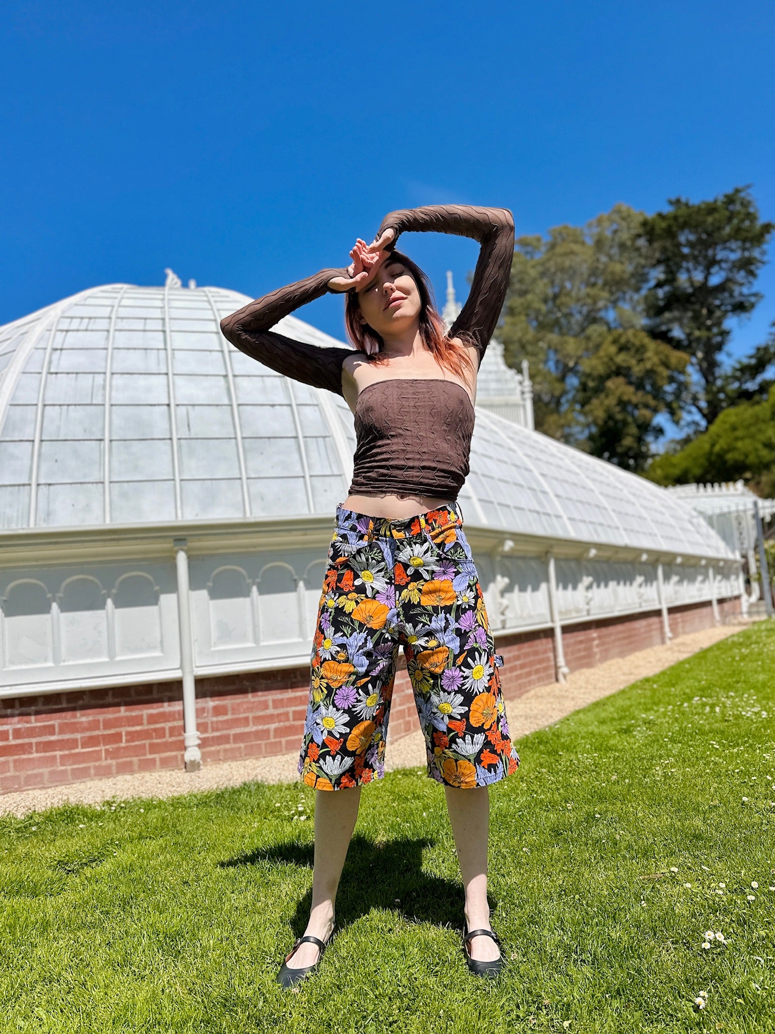 Jorts Wildflowers
