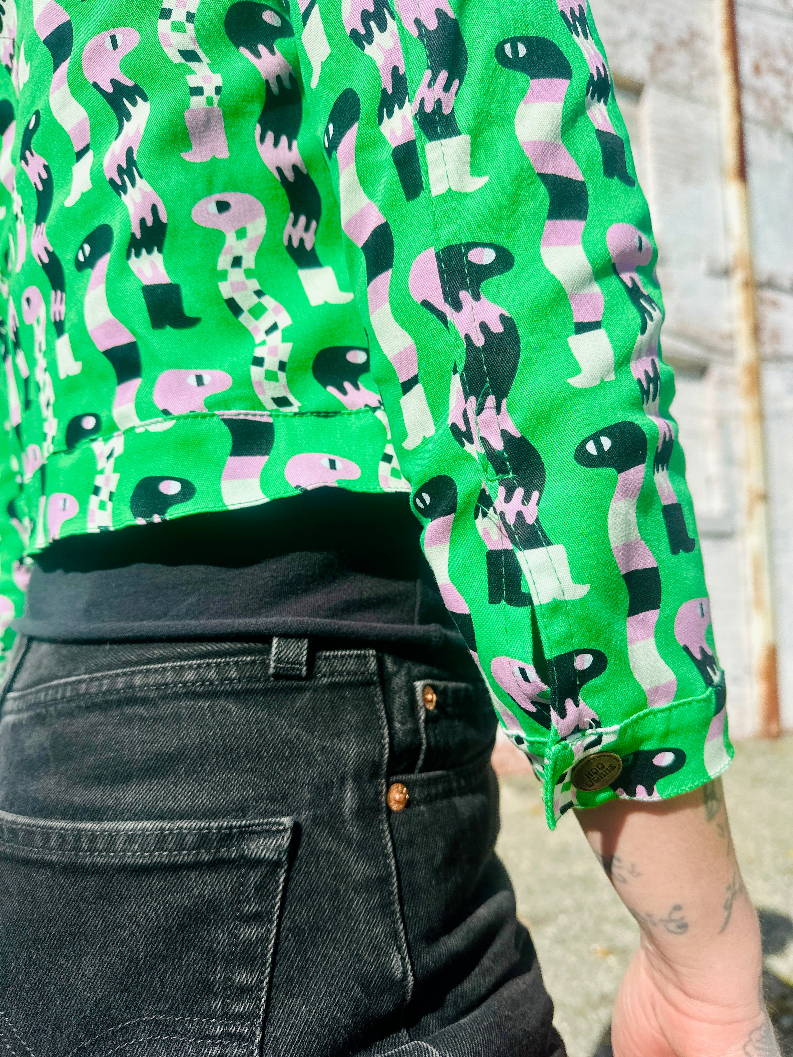 Twill Shorty Jacket Sssnakes