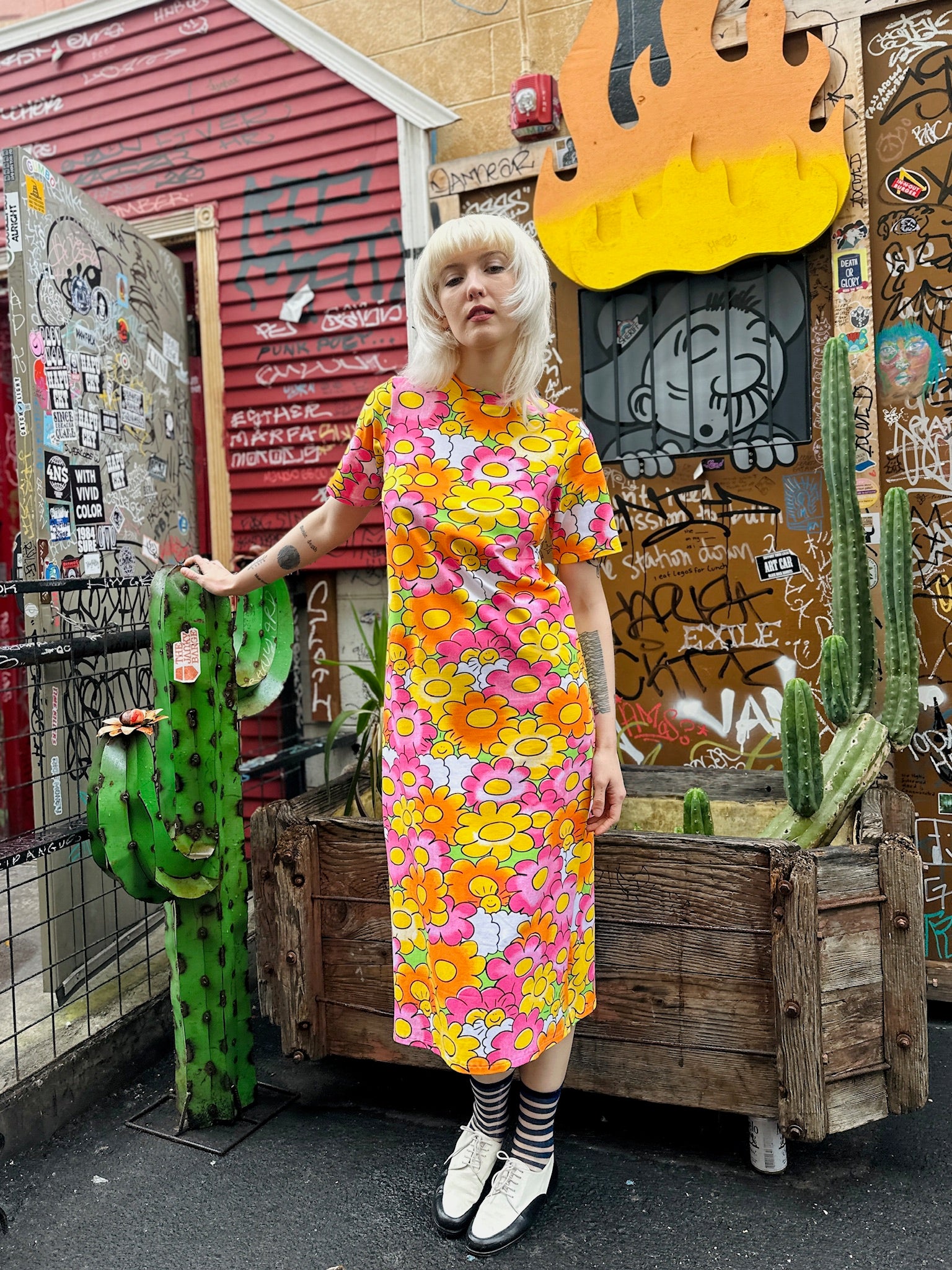 Jersey Maxi Dress Sunny Side Up