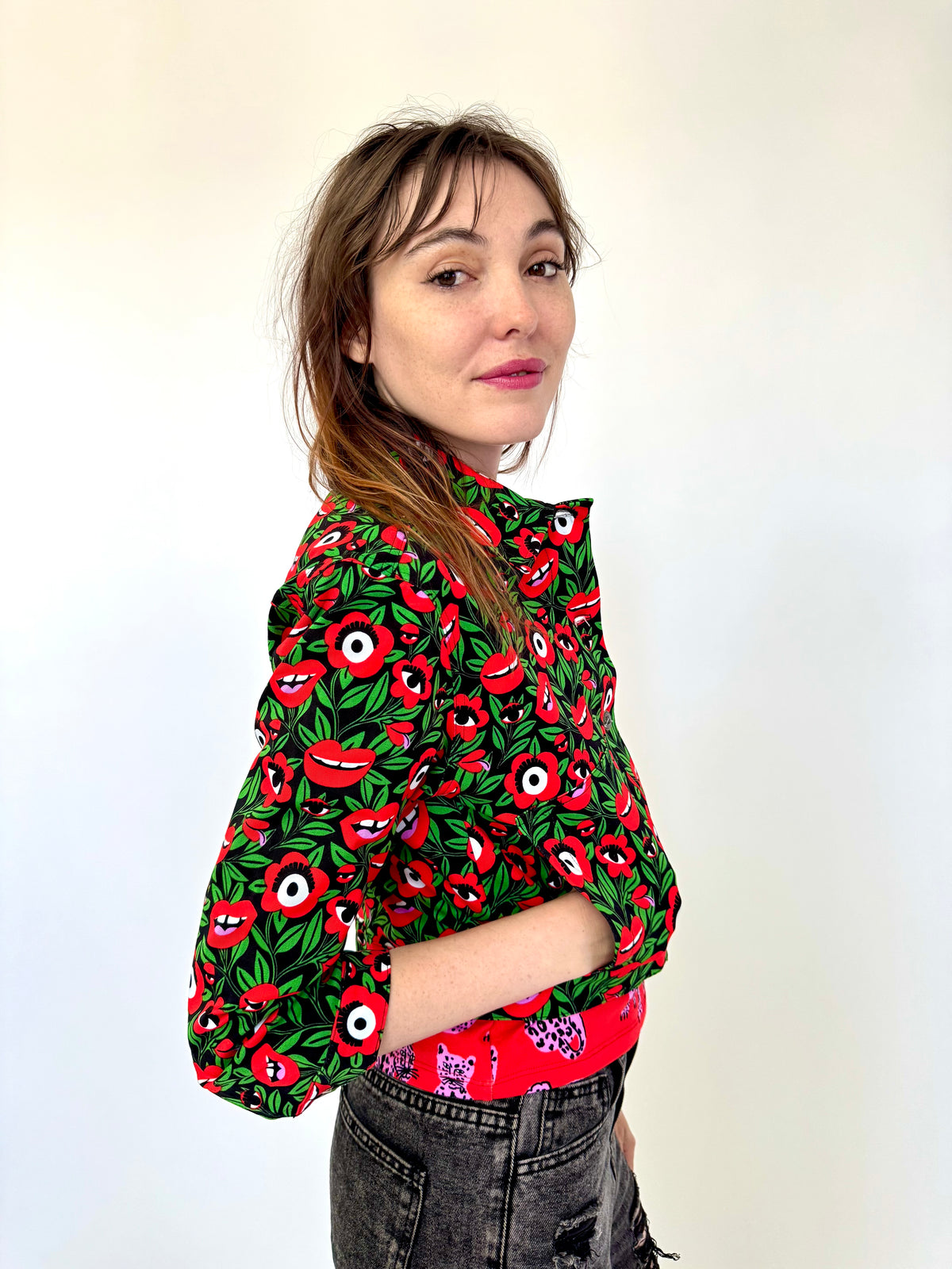 Twill Shorty Jacket Poison Ivy