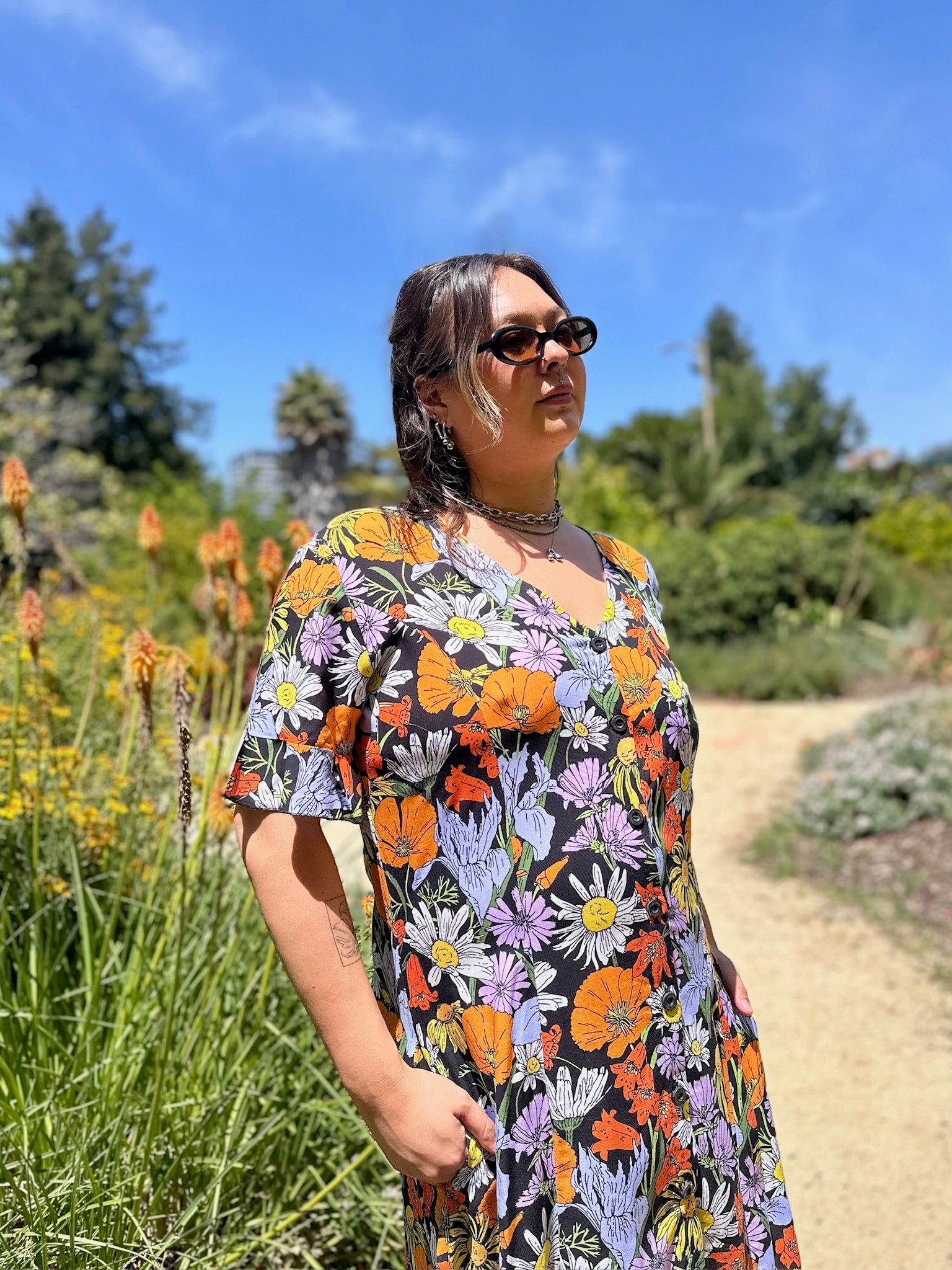 Winona Dress Wildflowers