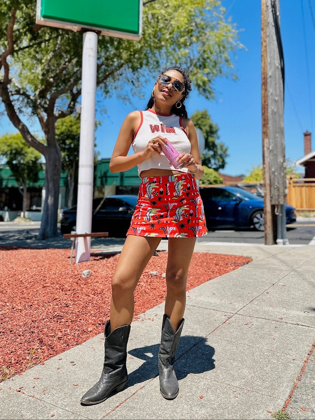 Cheeky Skort Crocodilo