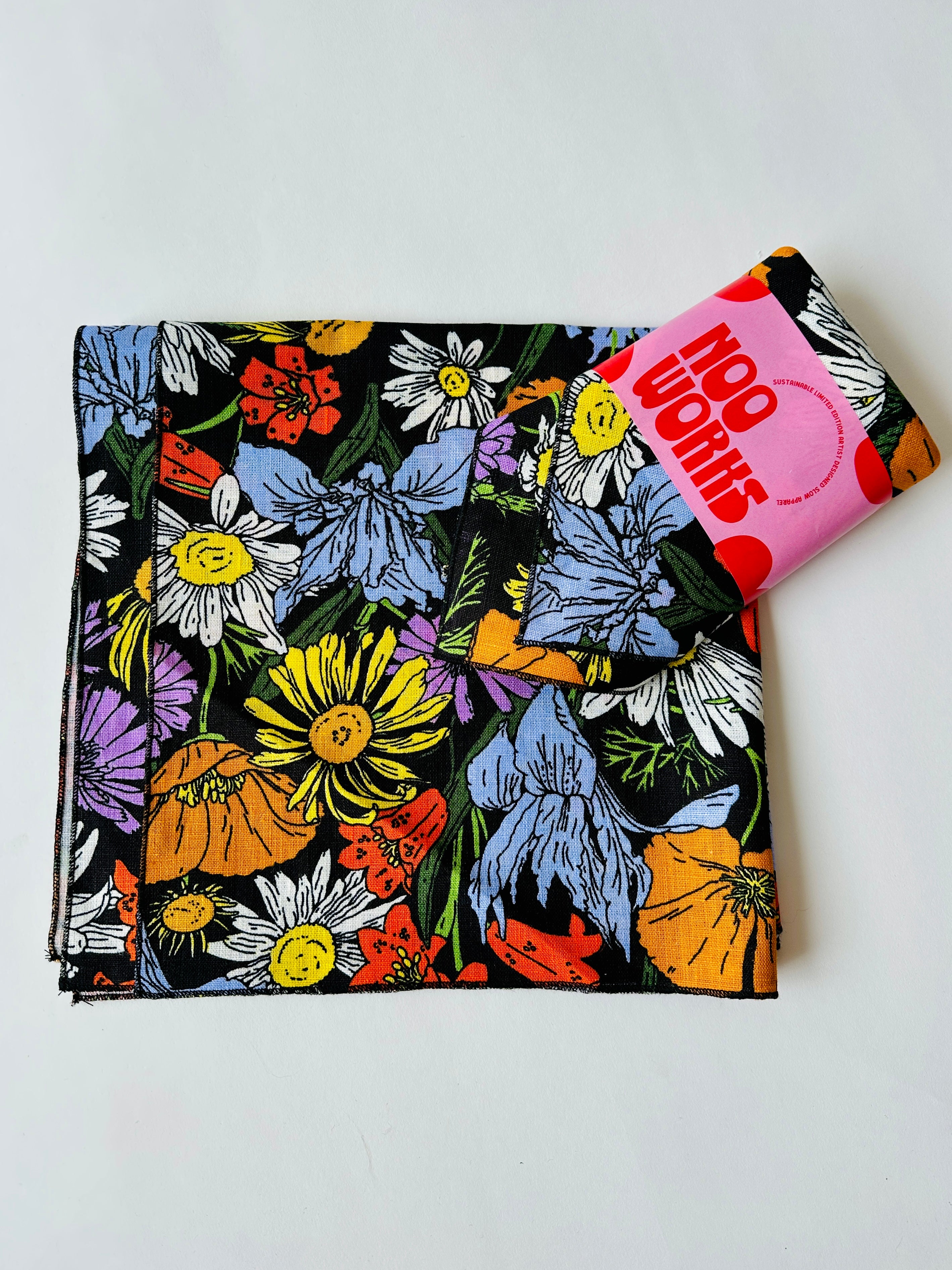 Linen Everything Cloth Set *Wildflowers*