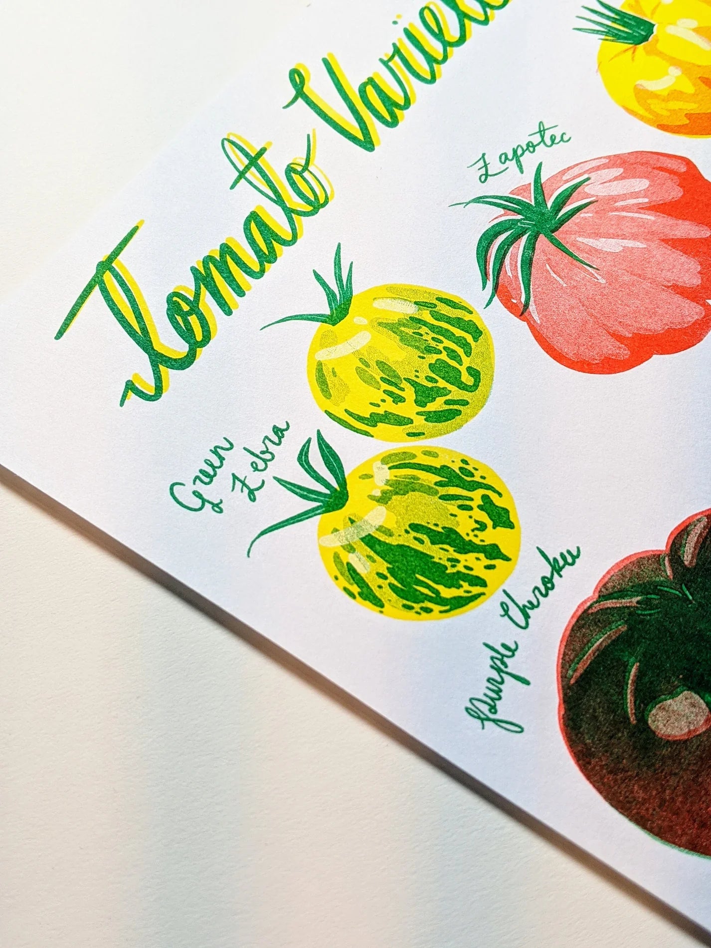 Tomato Varieties Print