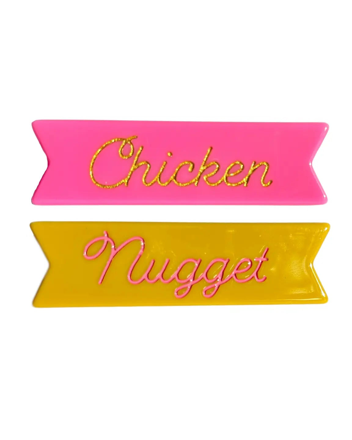 Eugenia Chicken Nugget Hair Clips