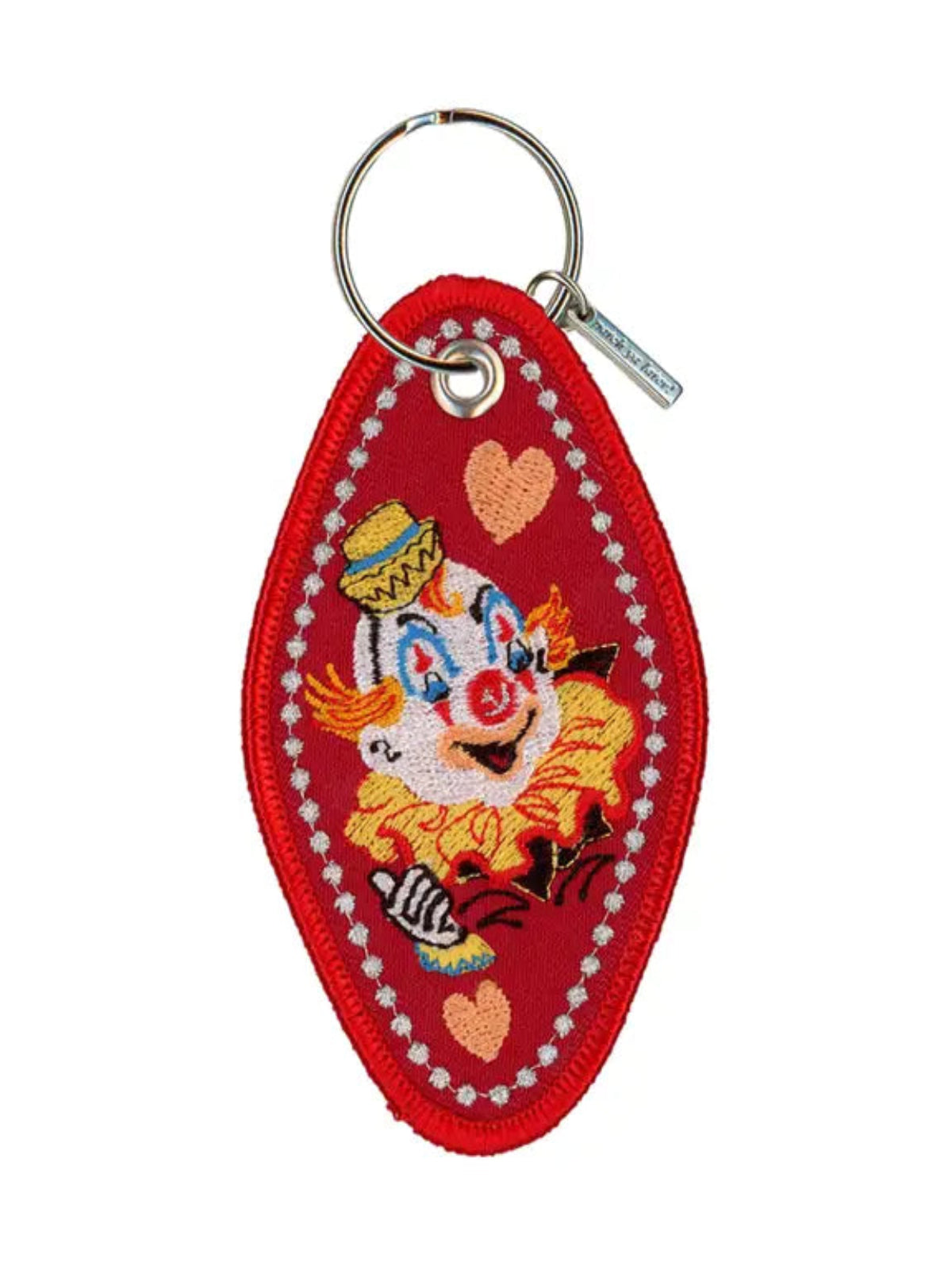 Love Fool Embroidered Keychain