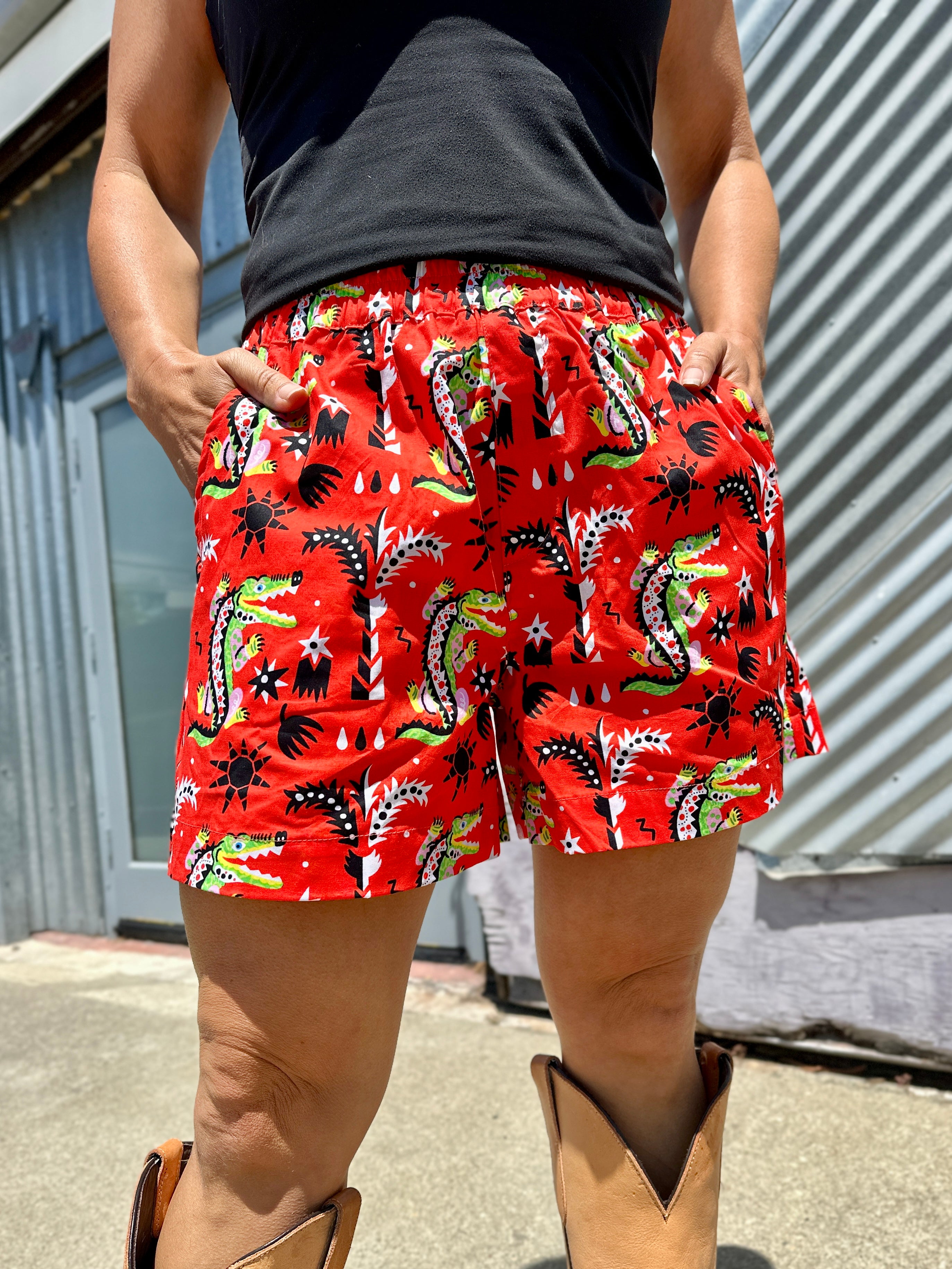 Boxer Short Crocodilo