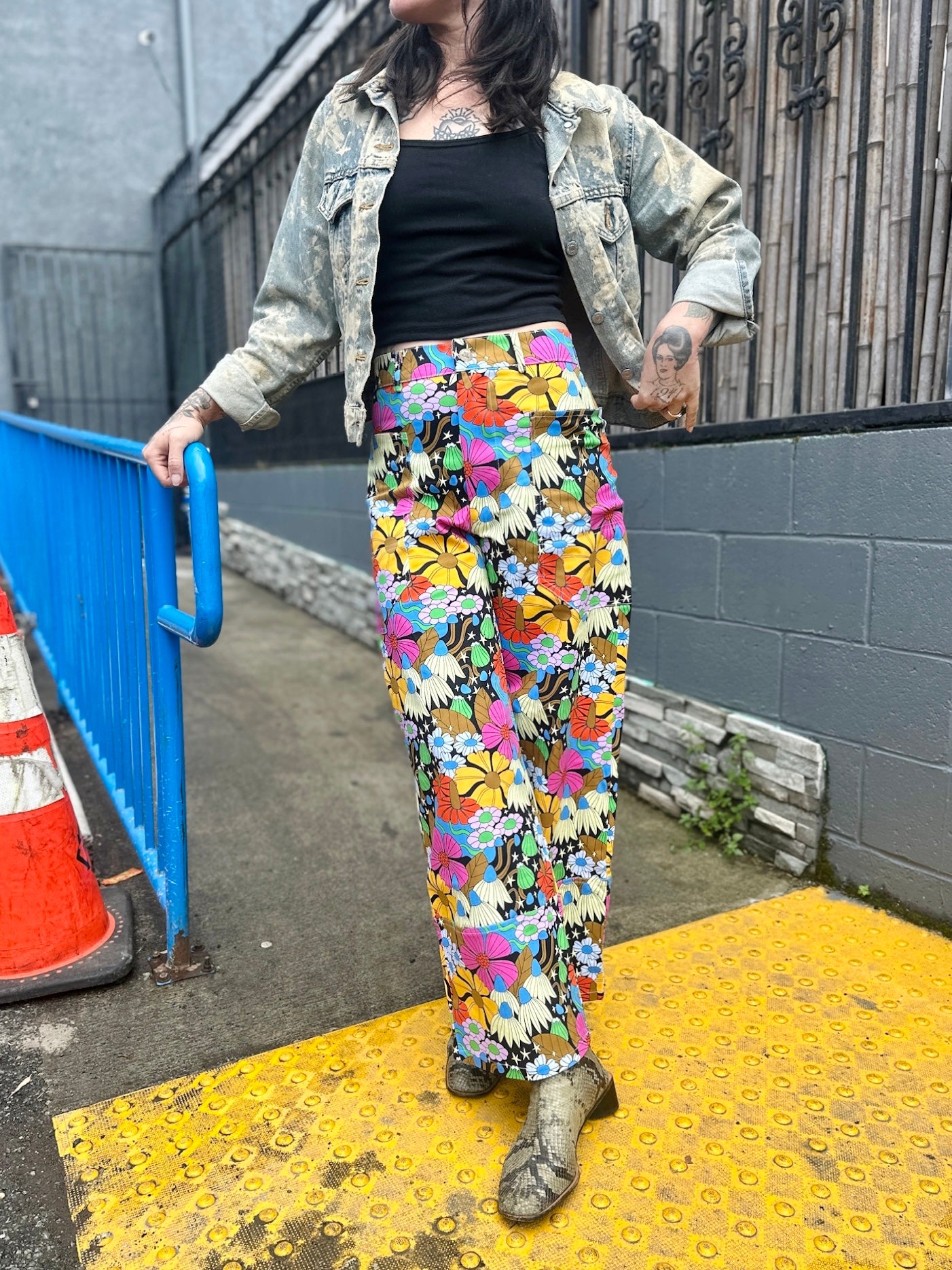 Skater Pant Cosmic Floral