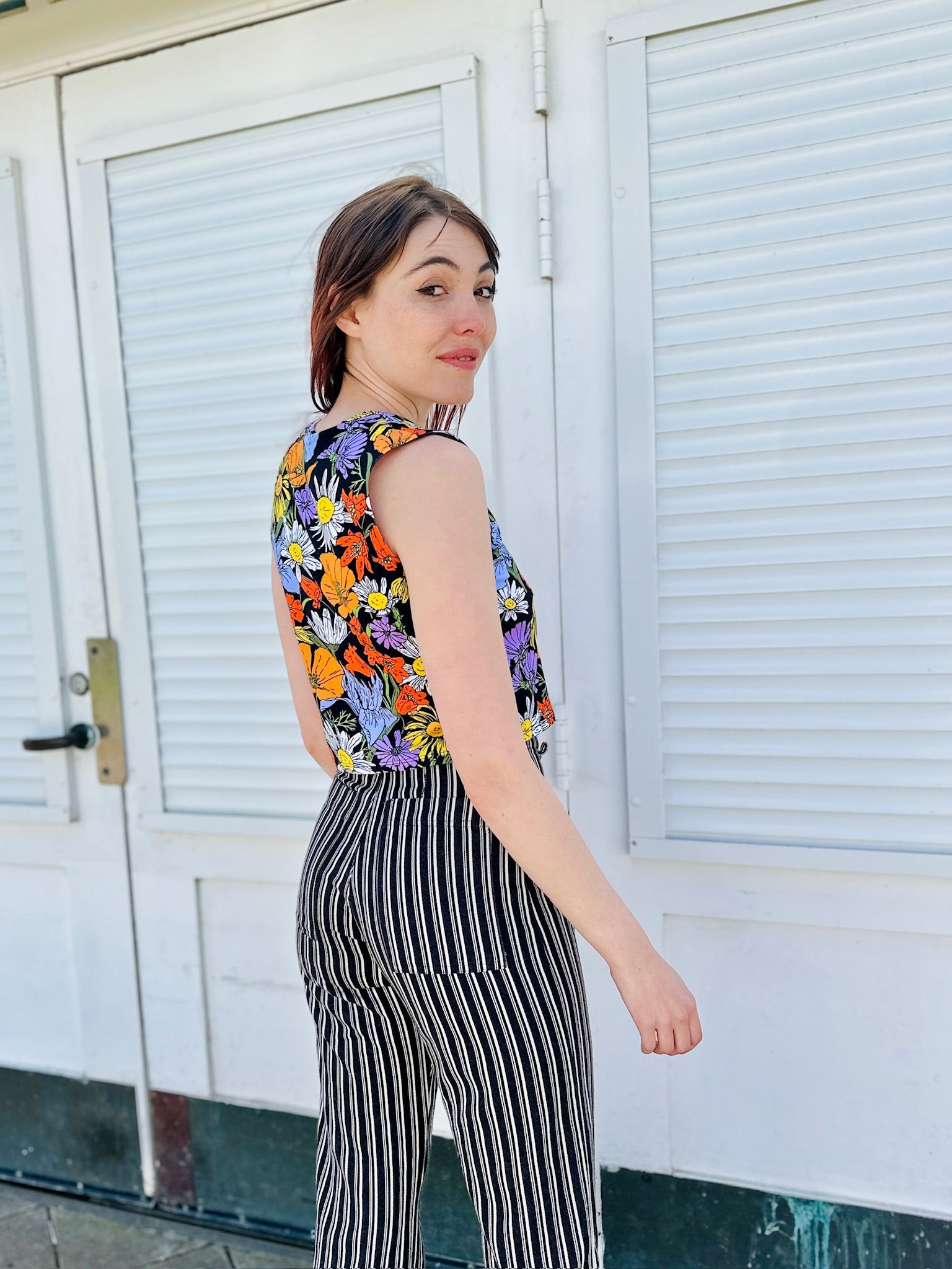 Summer Tank Wildflowers