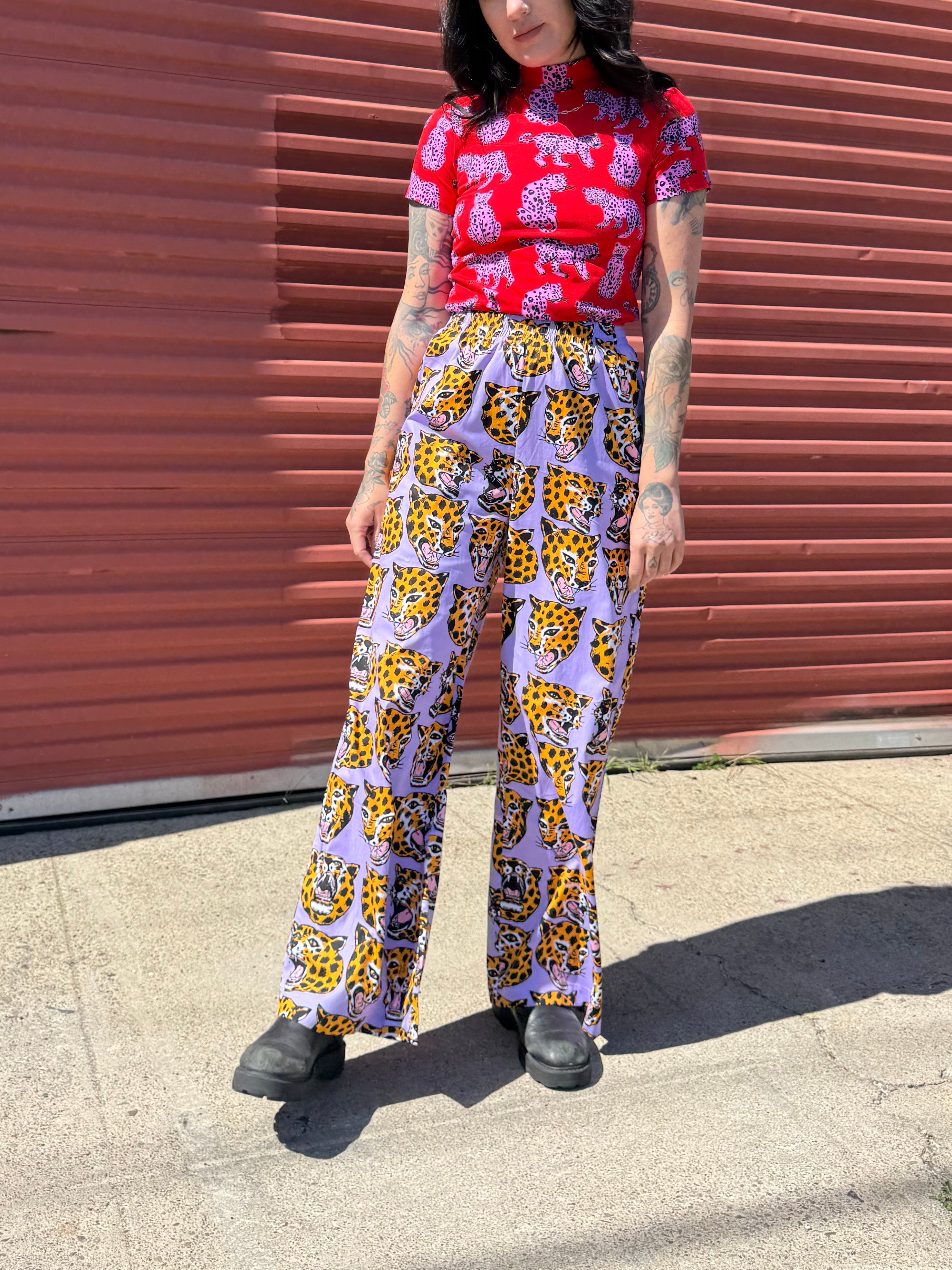 Easy Pant Cheetah Head