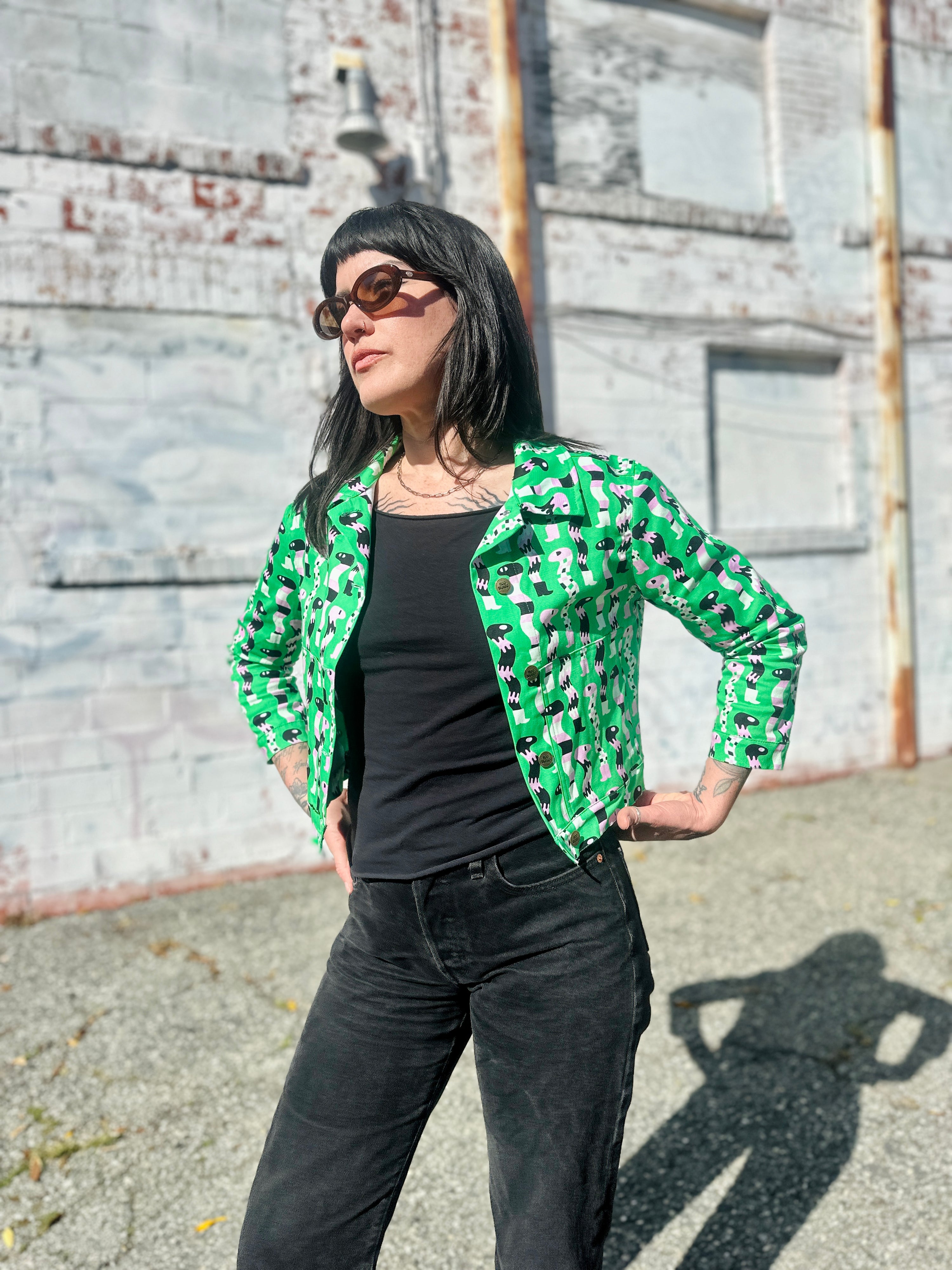 Twill Shorty Jacket Sssnakes