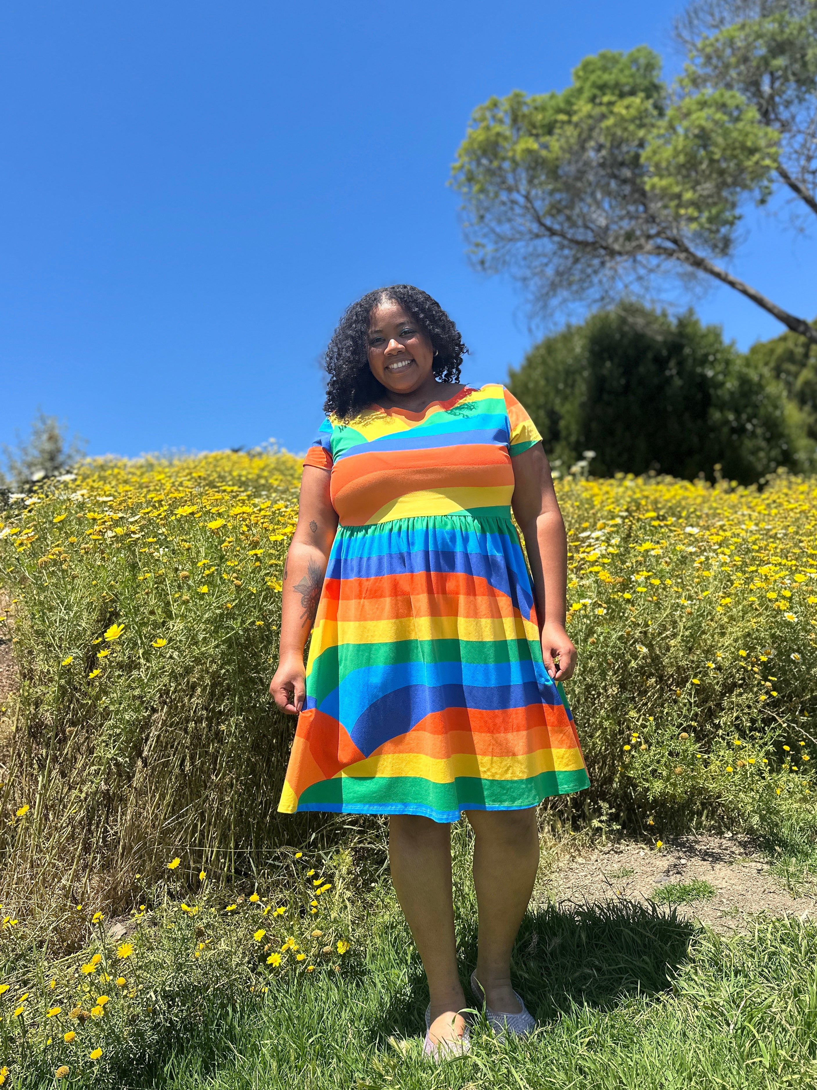 Lucy Dress Sunset Valley