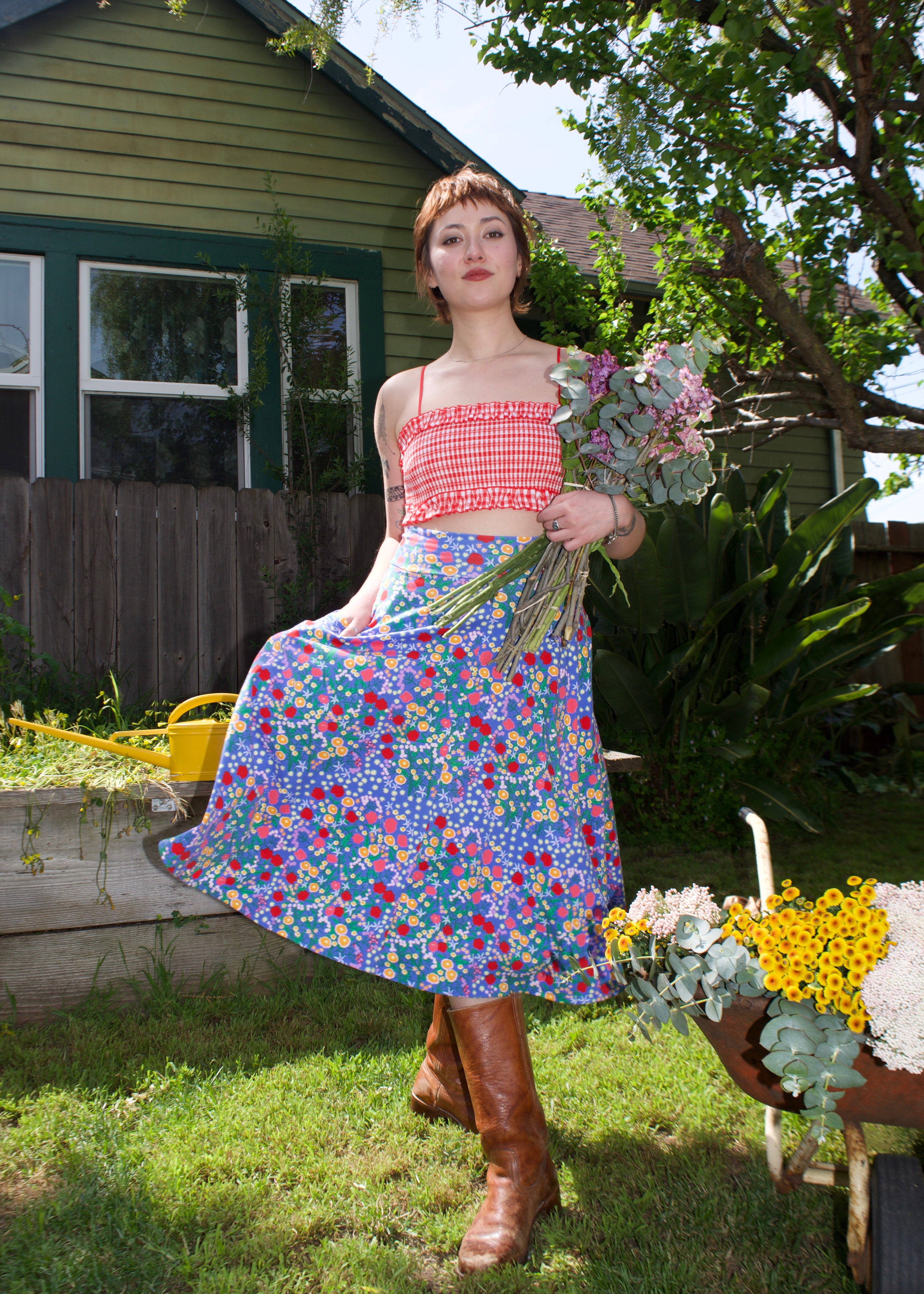 Francis Skirt Super Bloom
