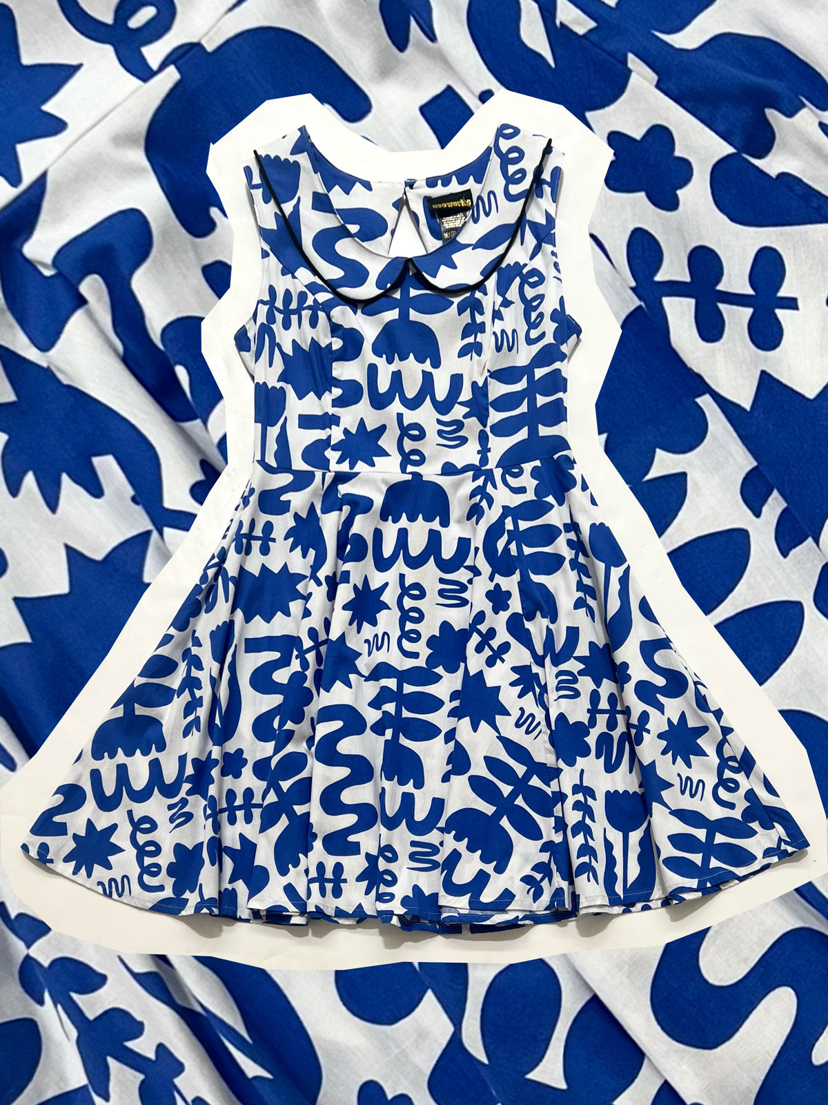 Peter Pan Dress Dutch Garden