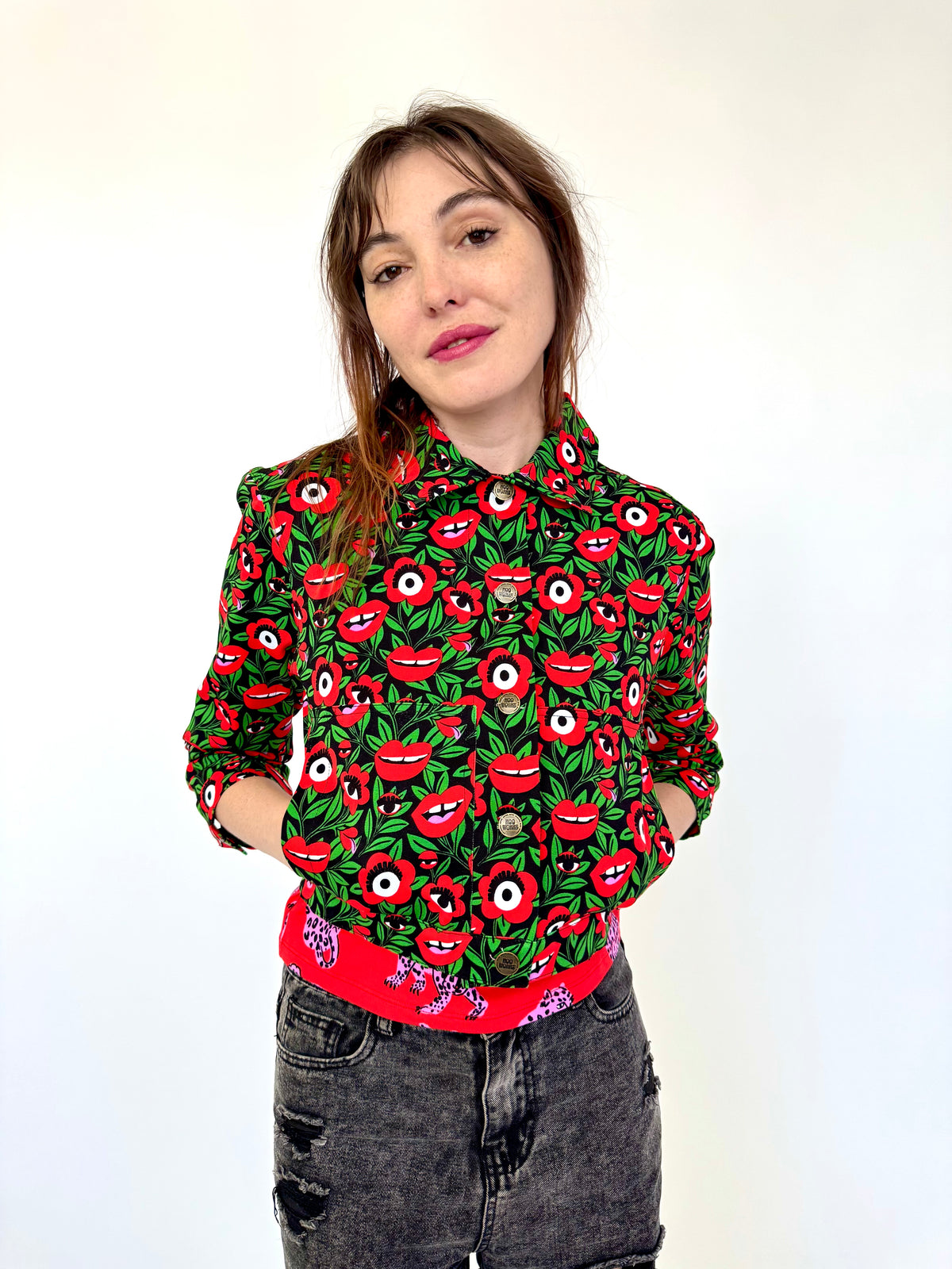 Twill Shorty Jacket Poison Ivy