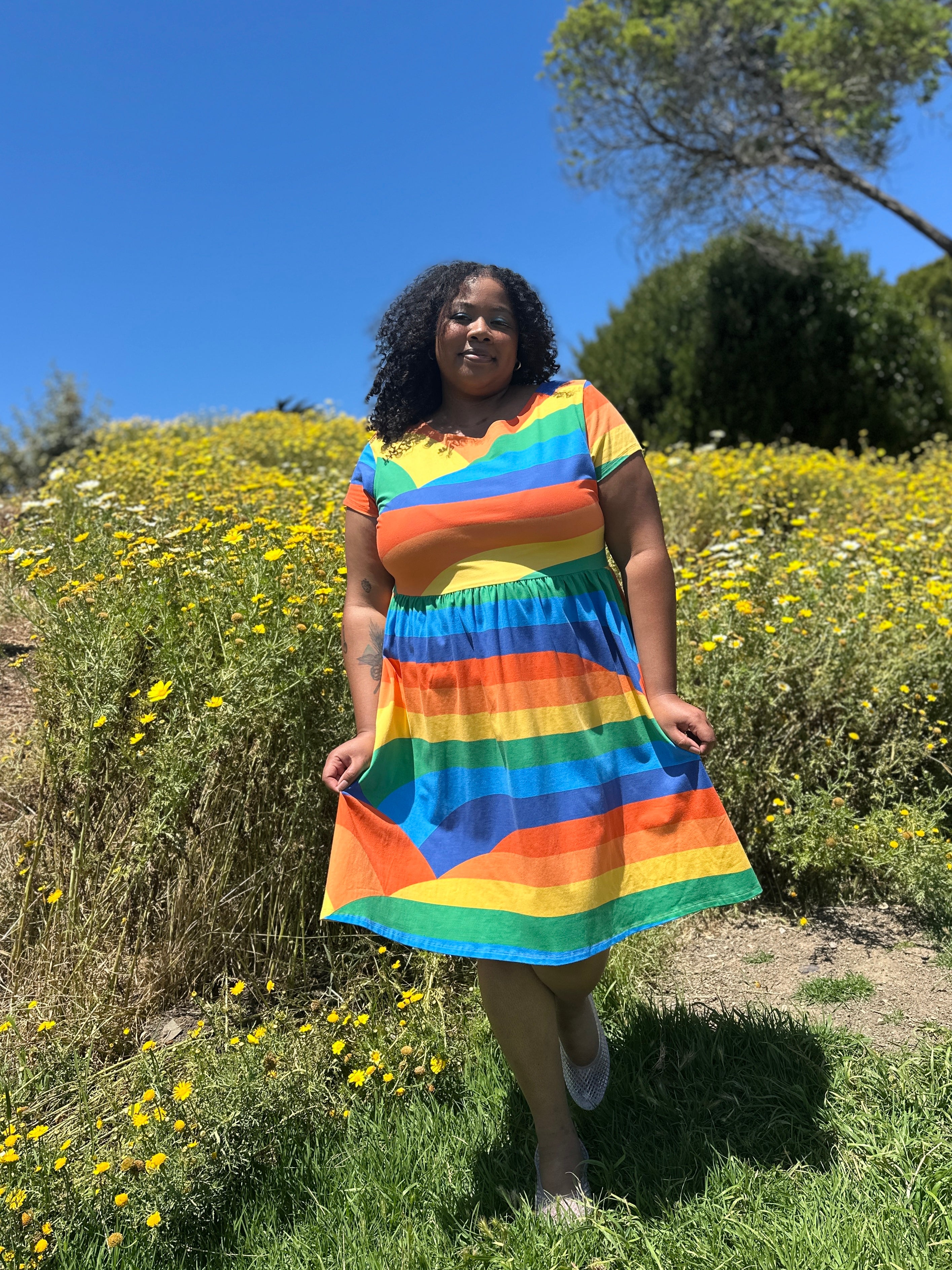 Lucy Dress Sunset Valley