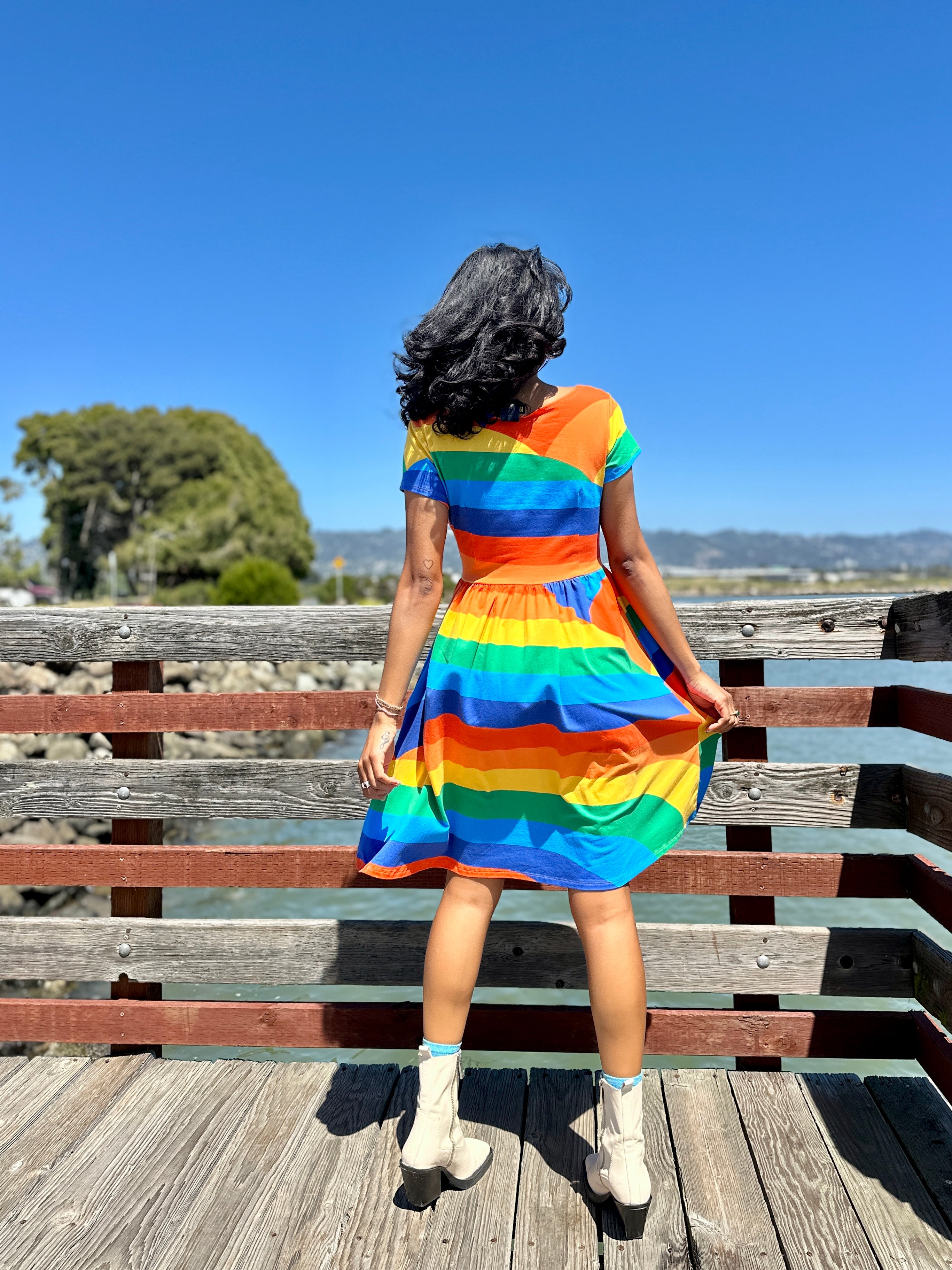 Lucy Dress Sunset Valley
